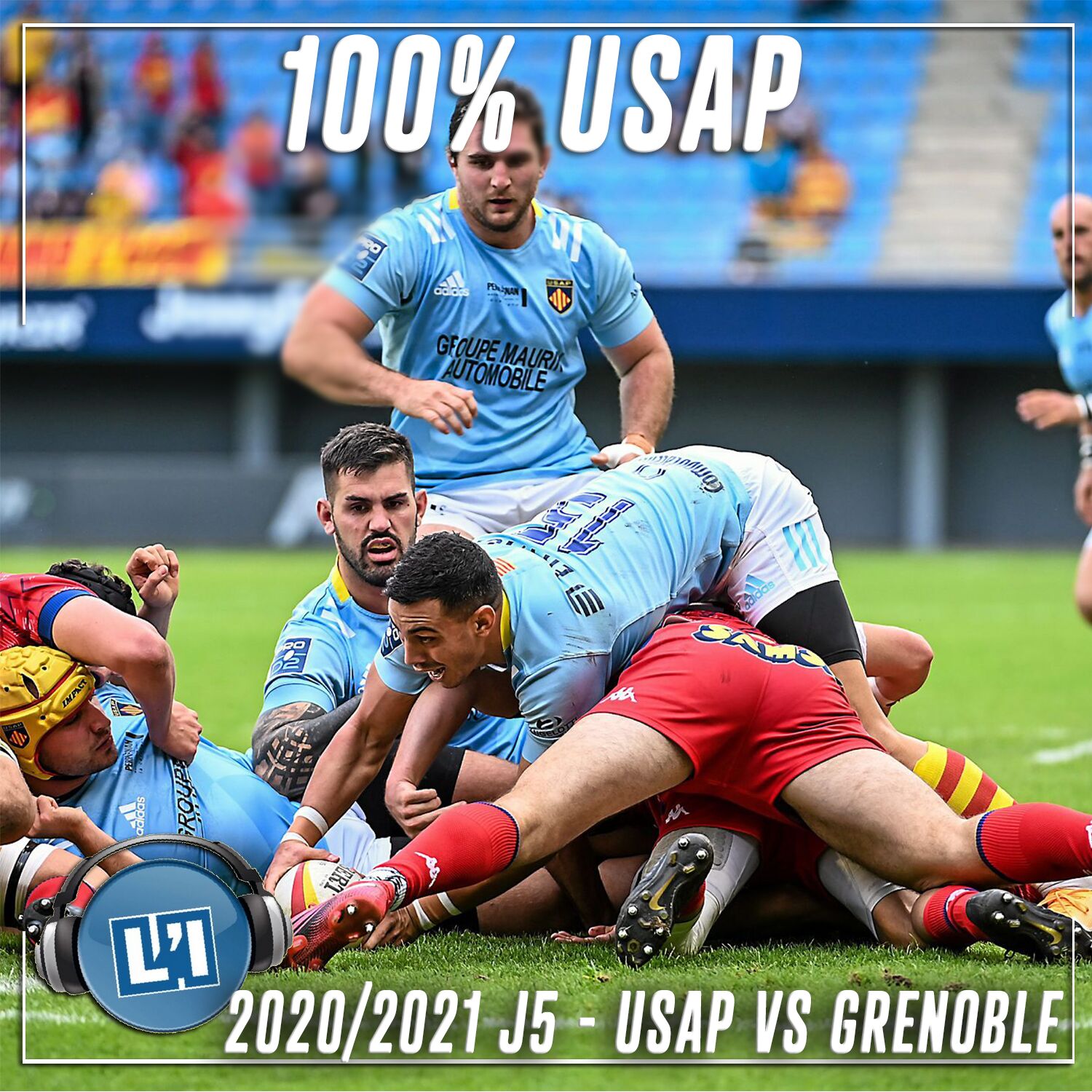 L'USAP DANS LE TEMPO - 2020/2021 - J5 - USAP VS GRENOBLE