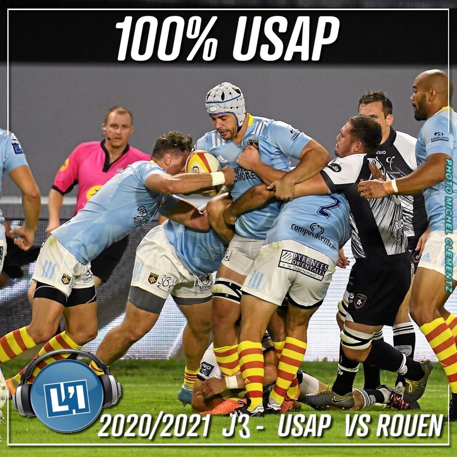 Victoire à domicile qui laisse des traces - Saison 2020/2021 - J3 -  Usap  Vs. Rouen -
