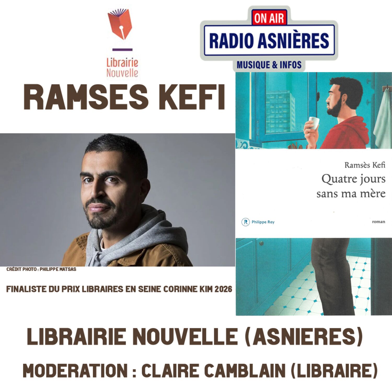 Rencontre avec Ramsès Kefi, le replay Rencontre avec Ramsès Kefi, le replay
