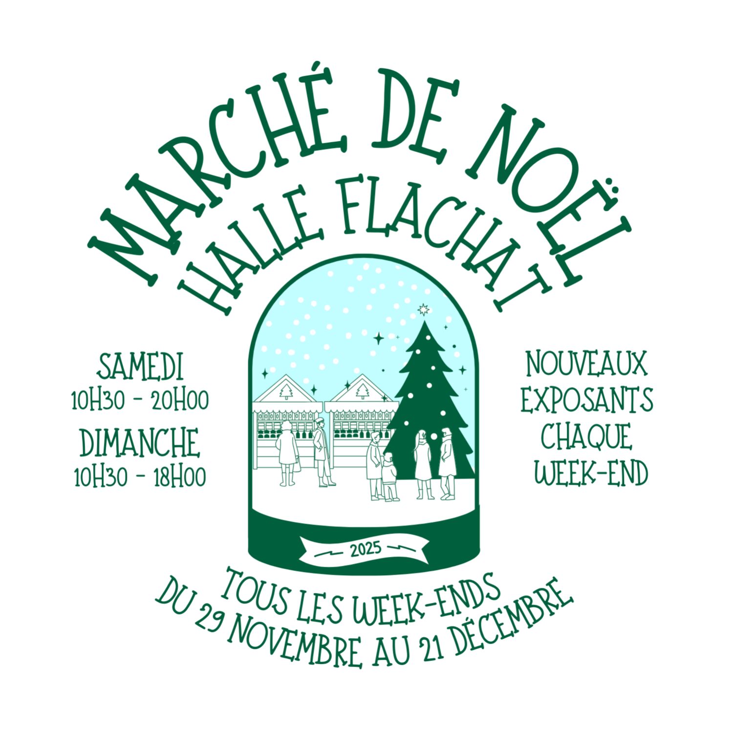 Marché de Noël de la Halle Flachat