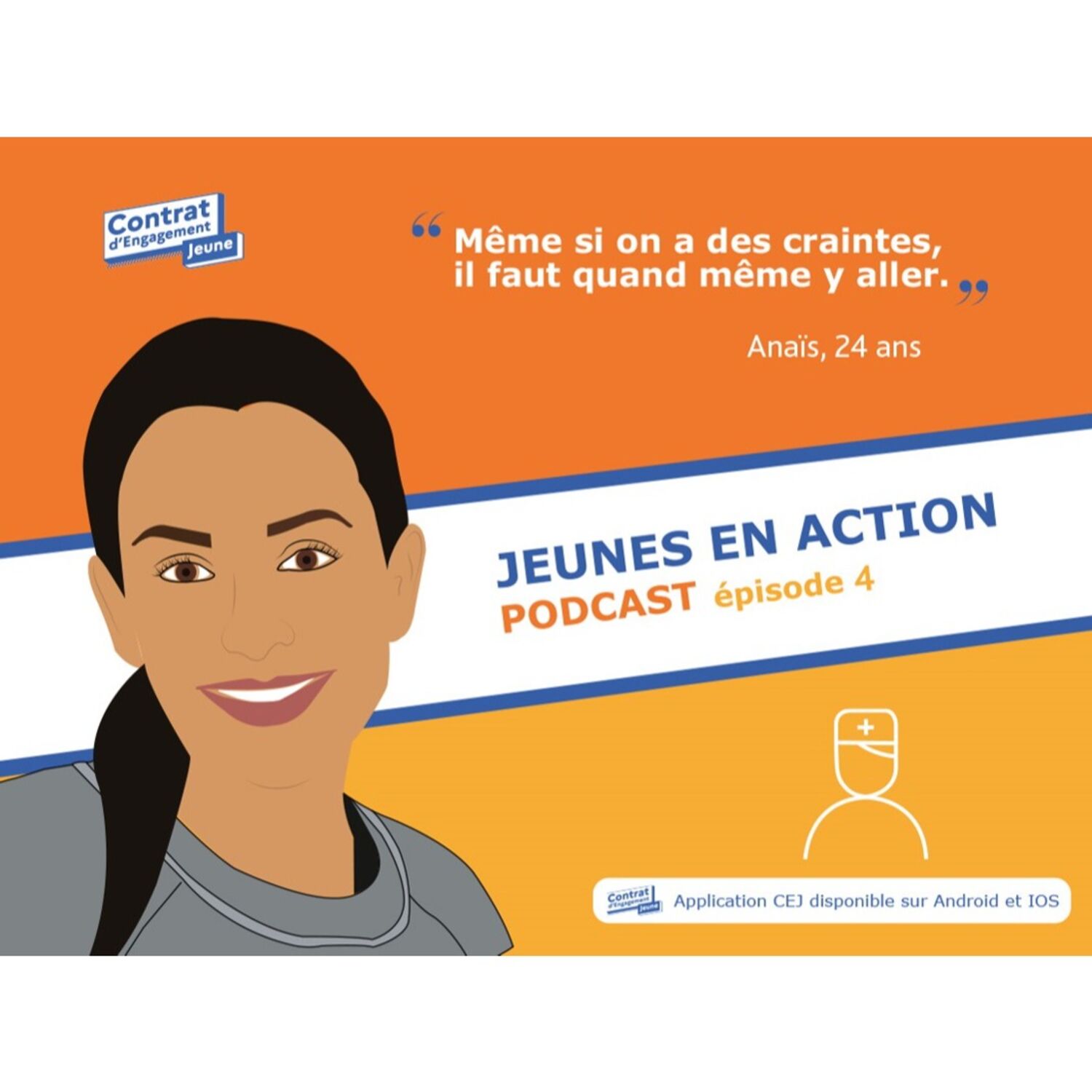 #CEJ - Episode 4 : Anaïs 24 ans, en formation d’aide-soignante episode artwork