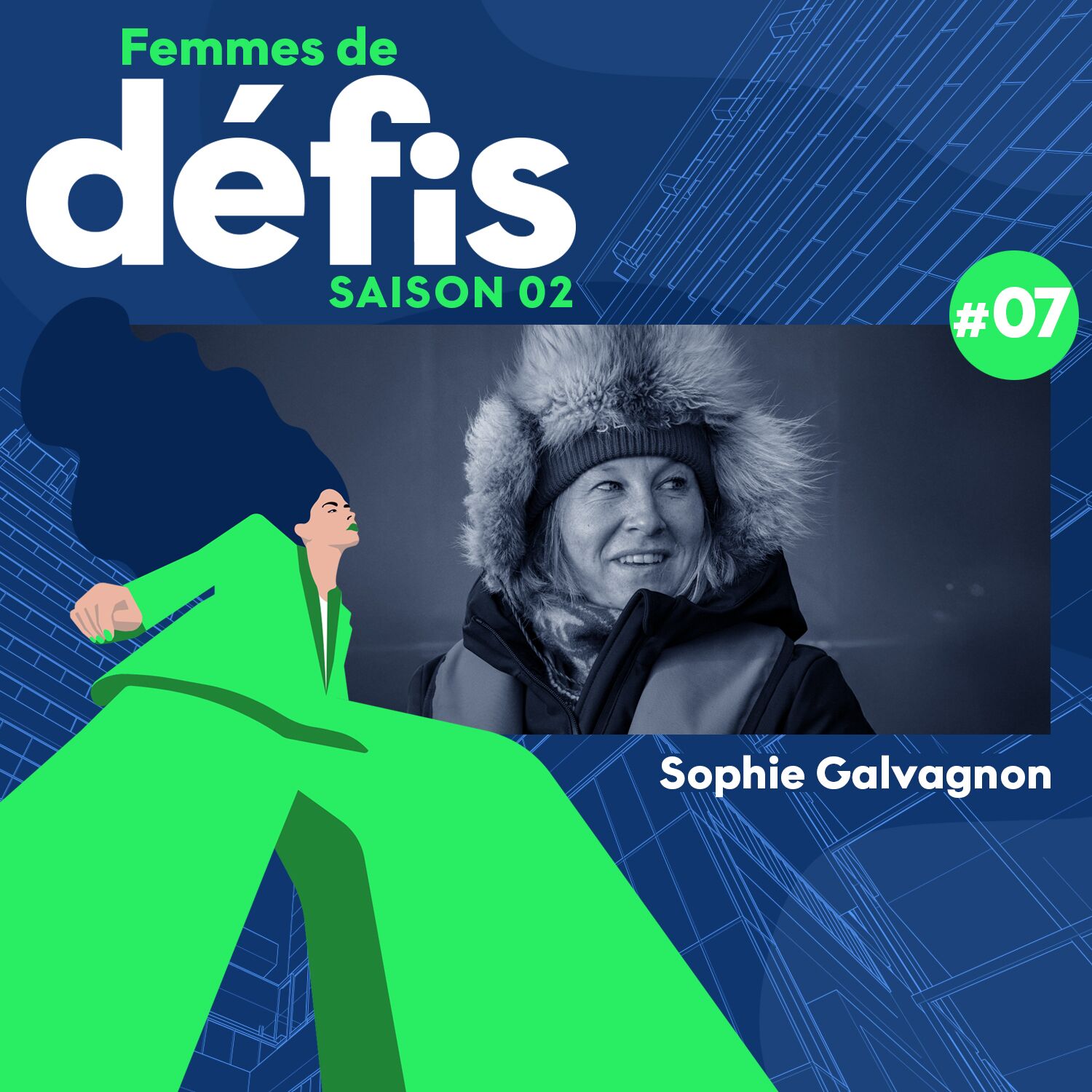 Saison 02 Épisode 07 - Sophie Galvagnon, exploratrice des zones polaires