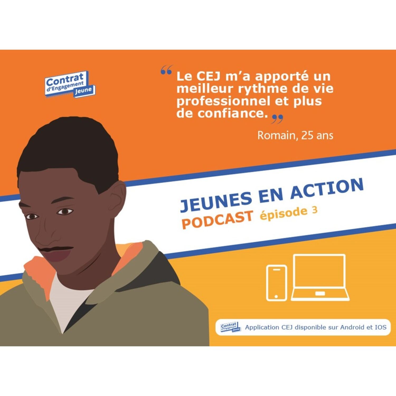 #CEJ - Episode 3 : Romain 25 ans, en formation UX design episode artwork