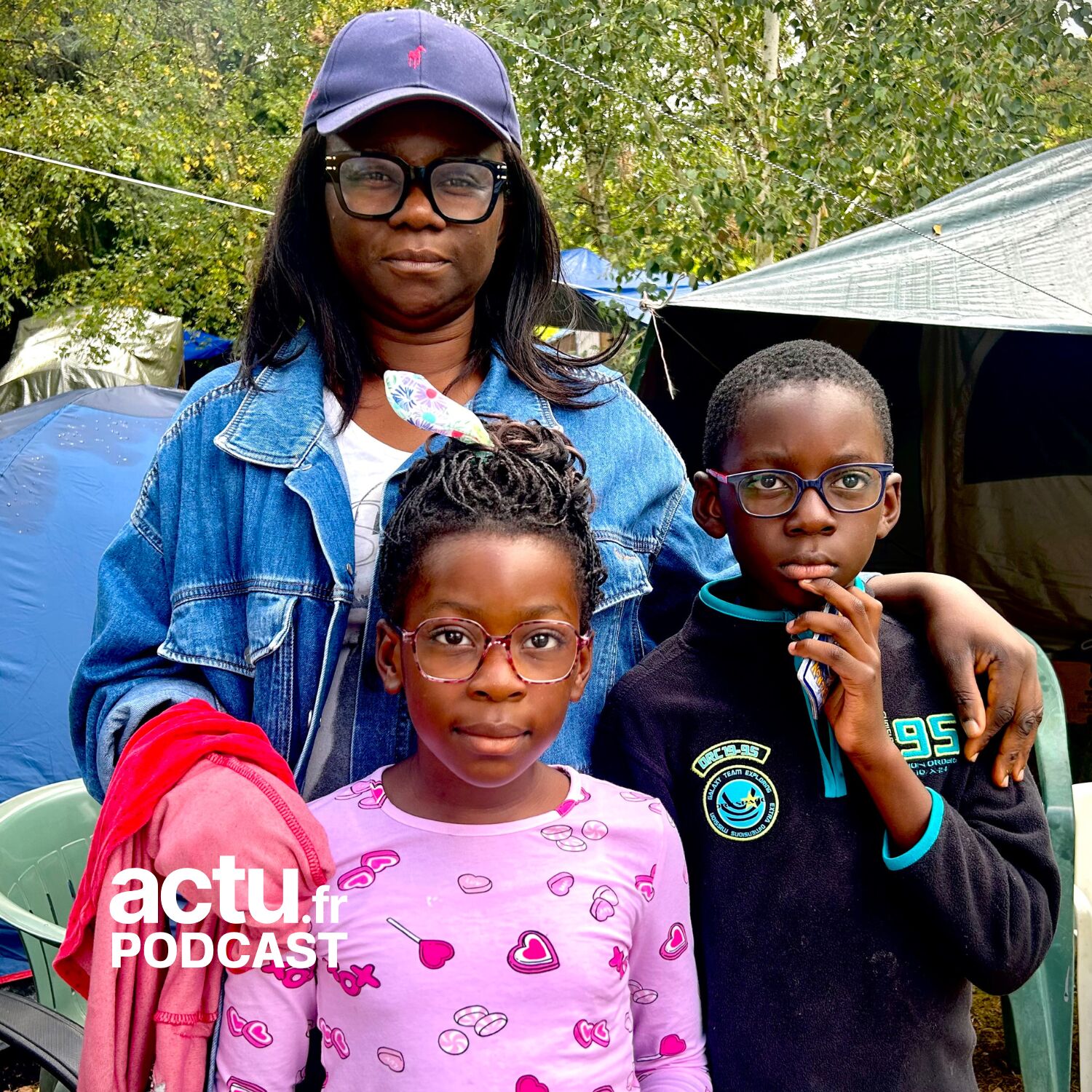 La rentrée de Maèlys et Franklin, enfants sans-abri