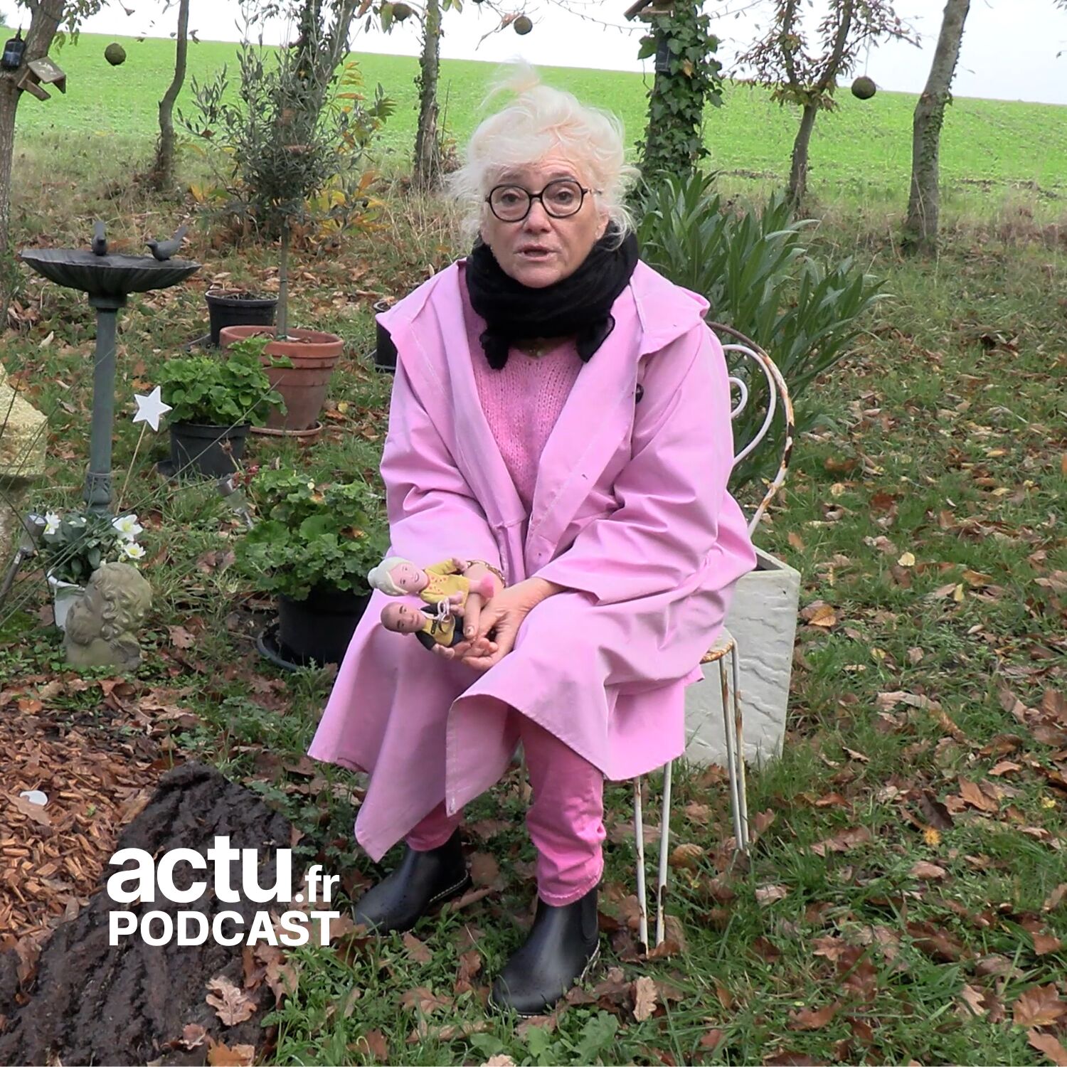 Anne-Charlotte a enterré son mari au bout de son jardin