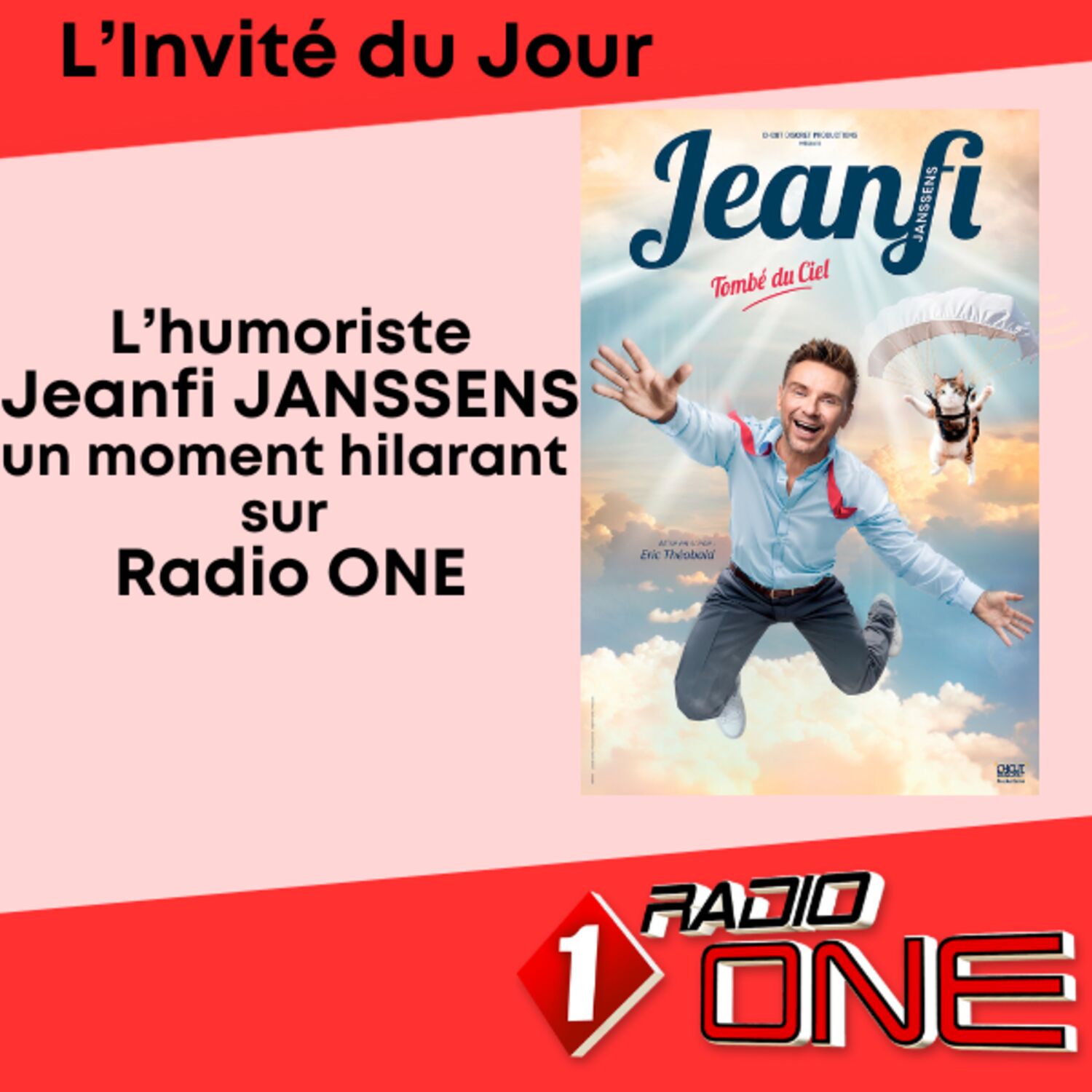 Jeanfi JANSSENS sur Radio ONE