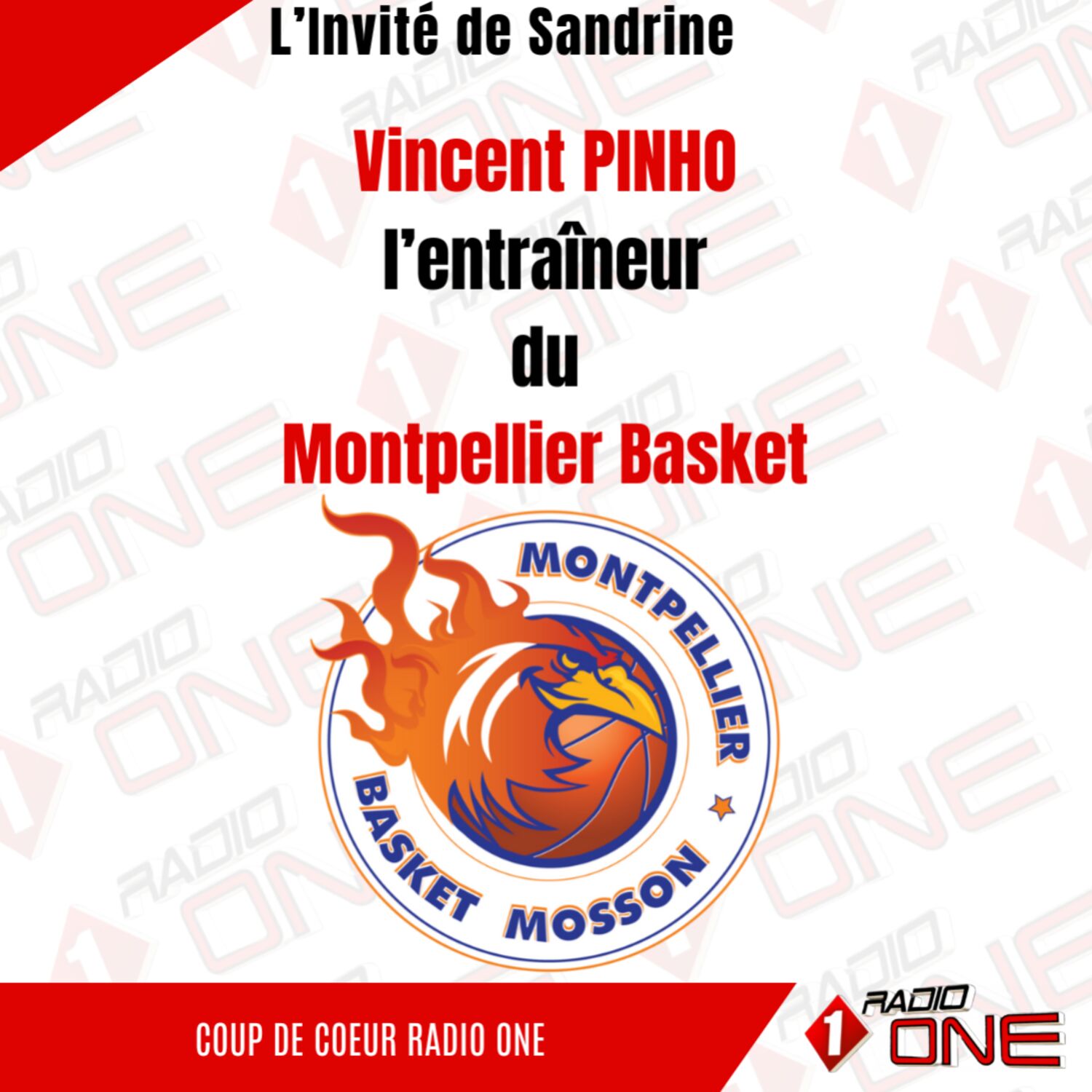 Vincent PINHO Entraîneur du Montpellier Basket