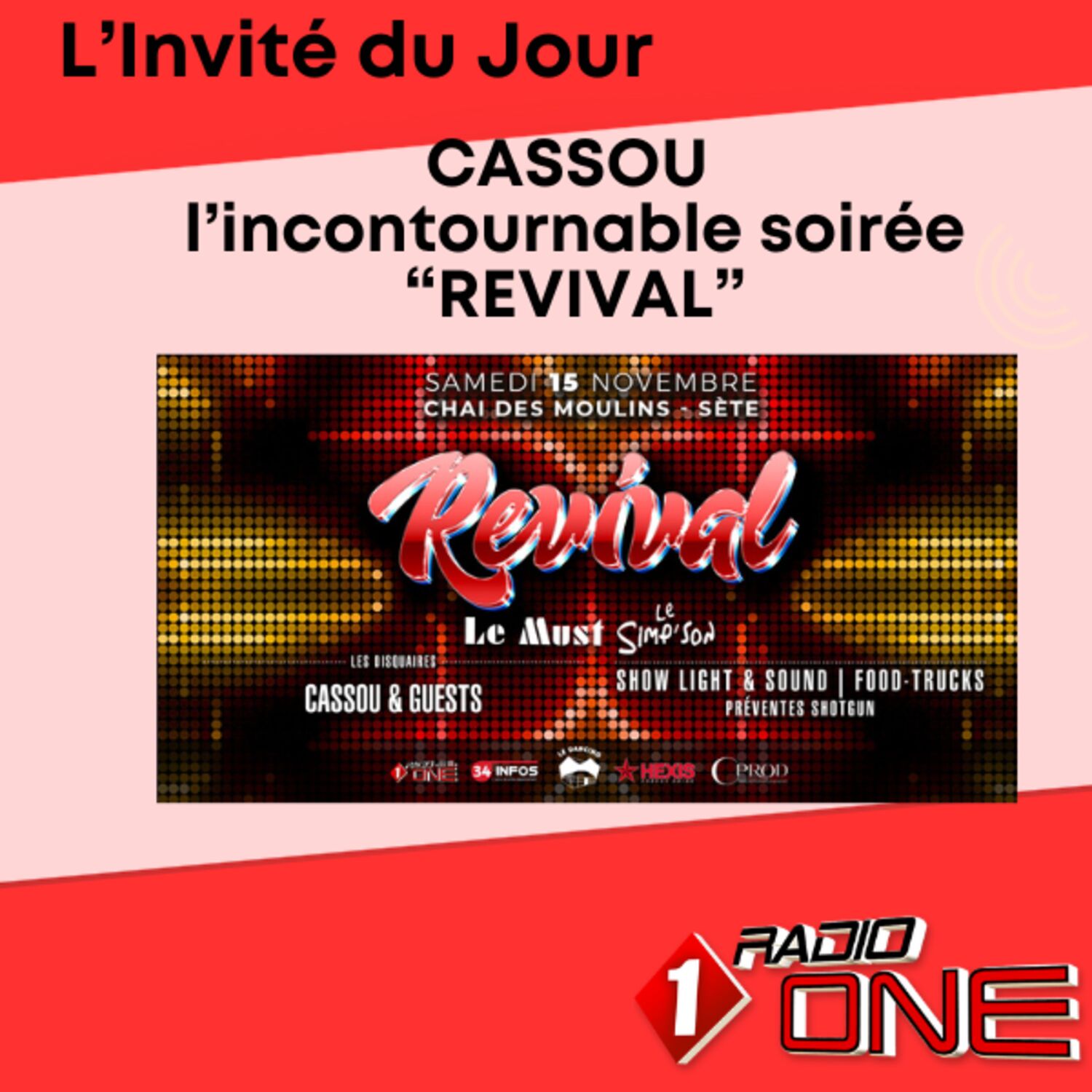 CASSOU en mode "REVIVAL"!
