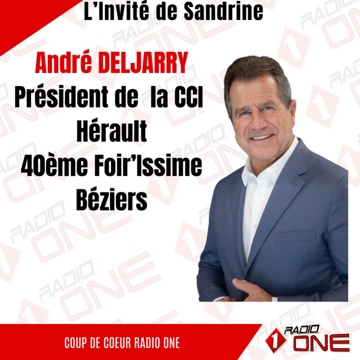 André DELJARRY Président CCI Hérault