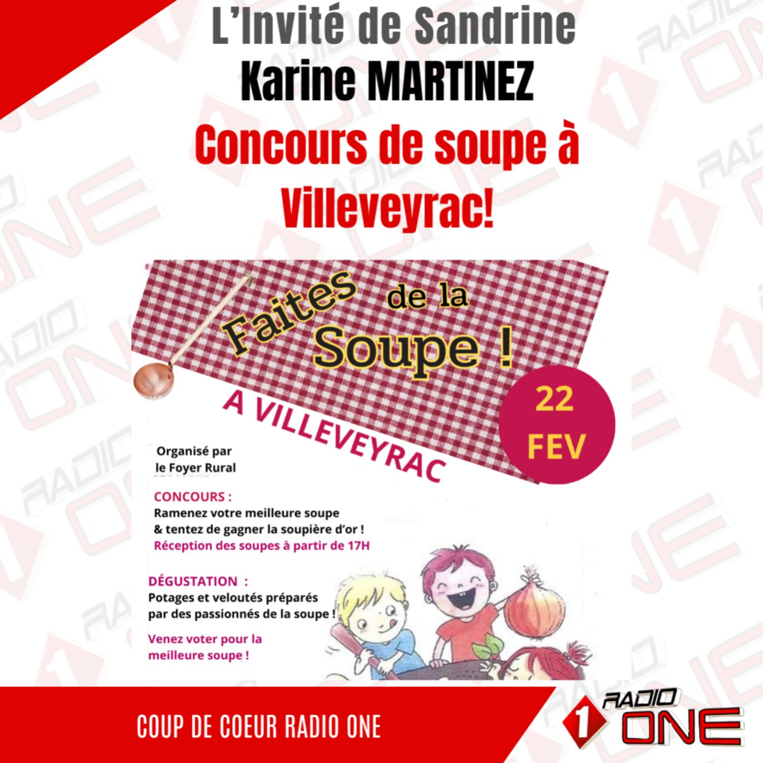 Karine MARTINEZ: "Faites" de la soupe Villeveyrac