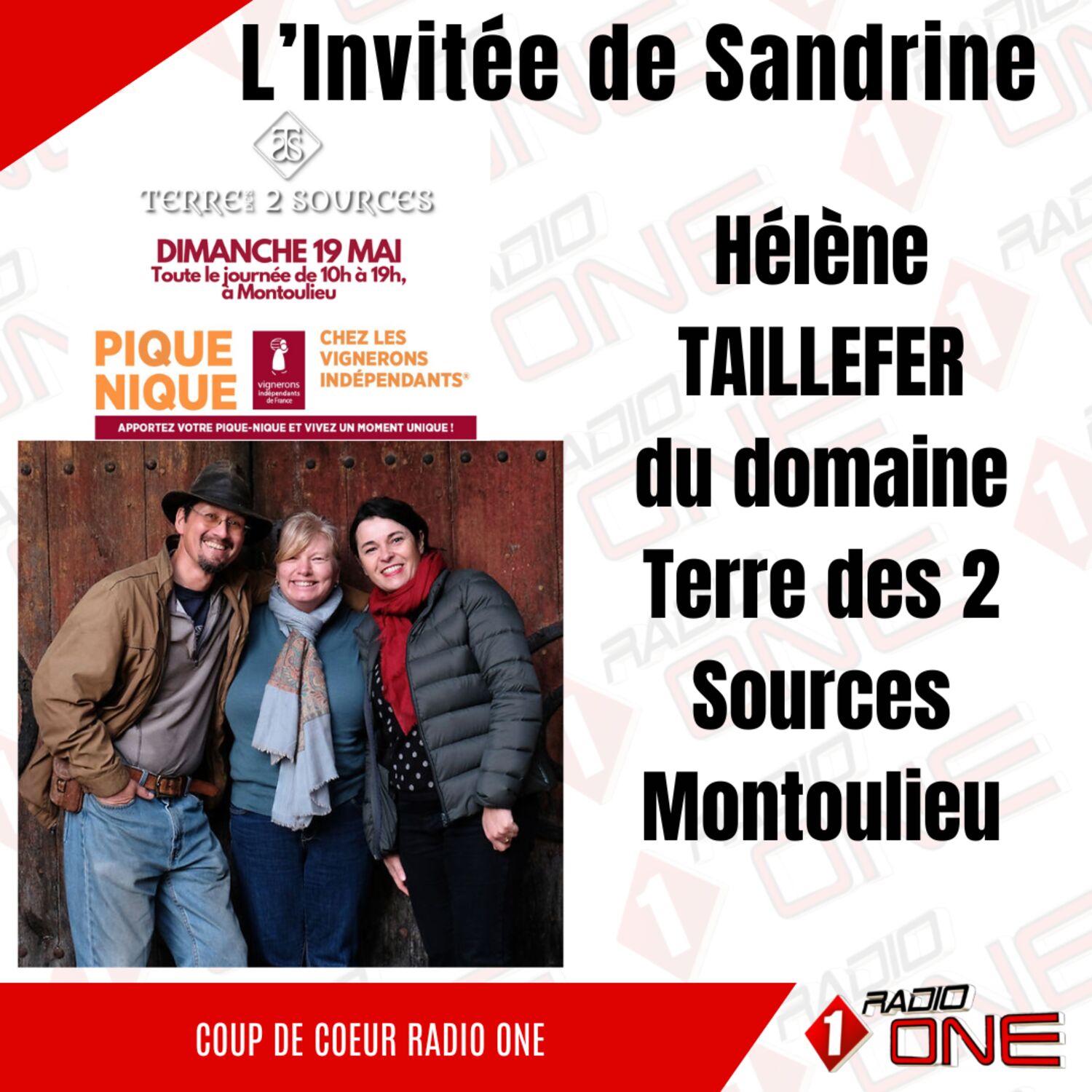 Hélène TAILLEFER du Domaine Terre des 2 Sources à Montoulieu