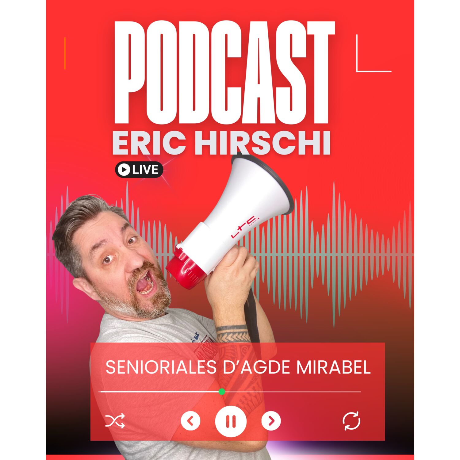 EMISSION RADIO ONE LIVE : SENIORIALES D' AGDE  MIRABEL