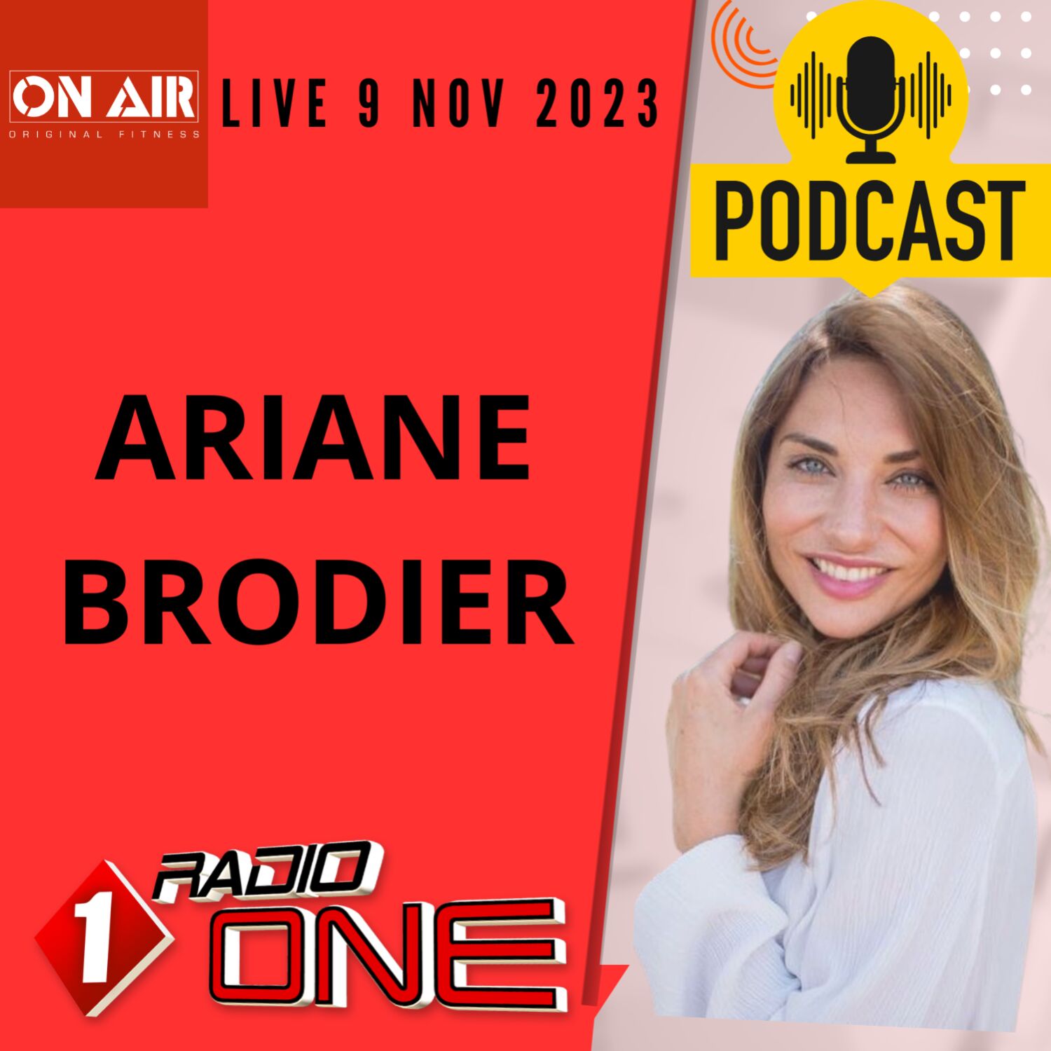 ON AIR RADIO SHOW : Ariane Brodier