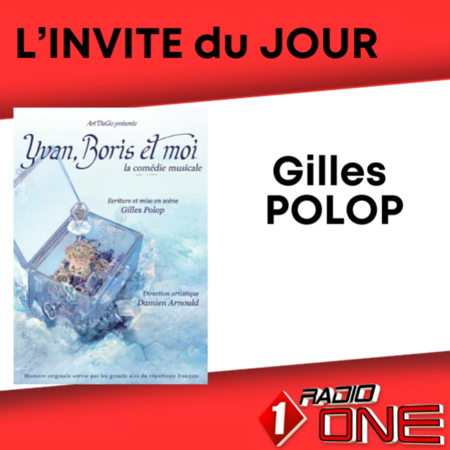 Gilles POLOP signe "Yvan, Boris et moi"
