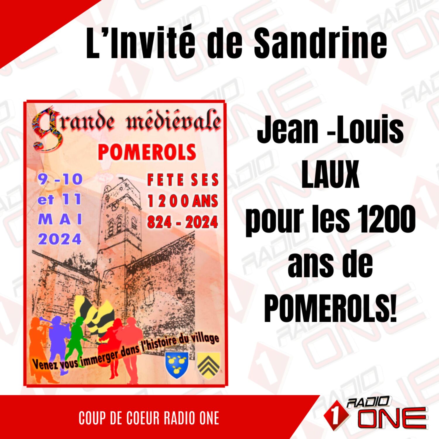 Jean Louis LAUX: Pomérols fête ses 1200 ans!