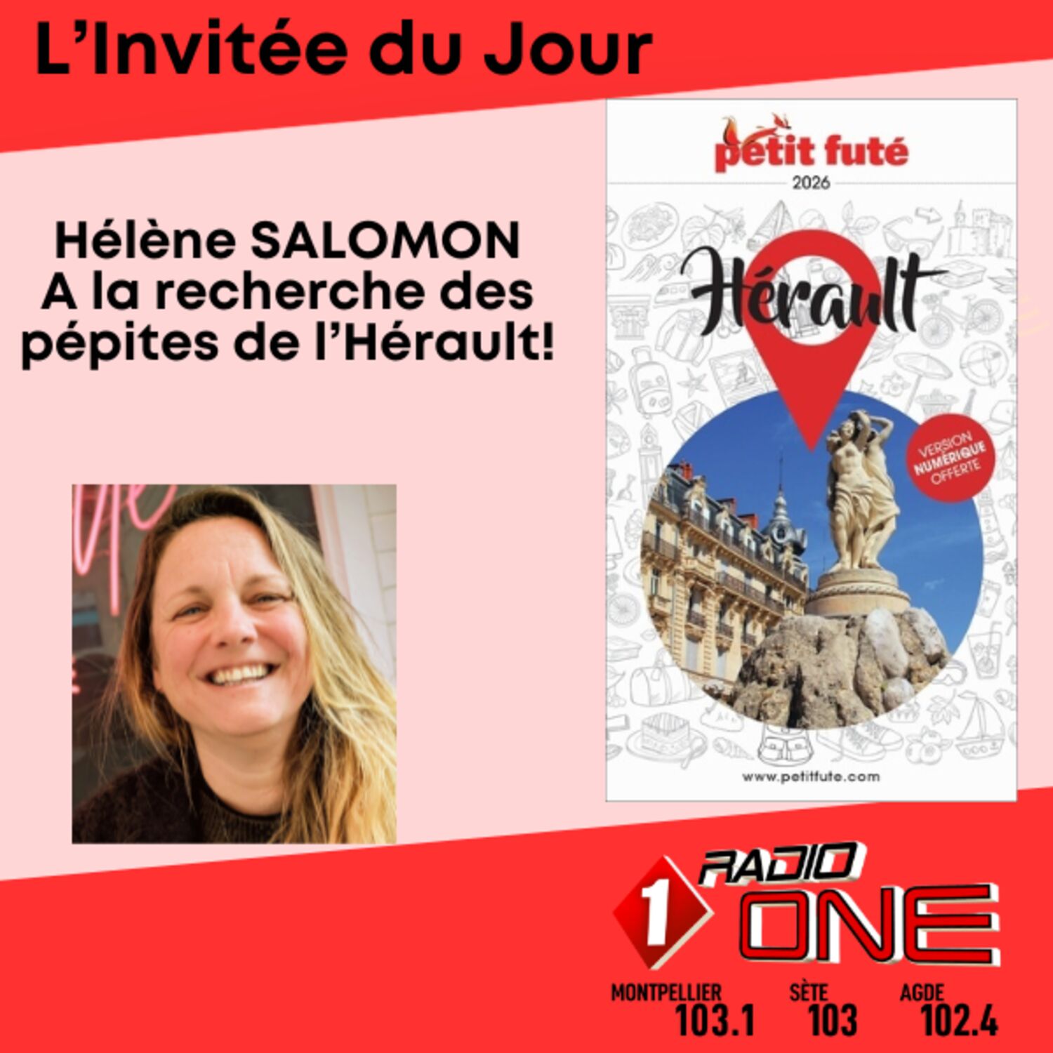 Hélène SALOMON Le guide Petit Futé Hérault 2026 est sorti!