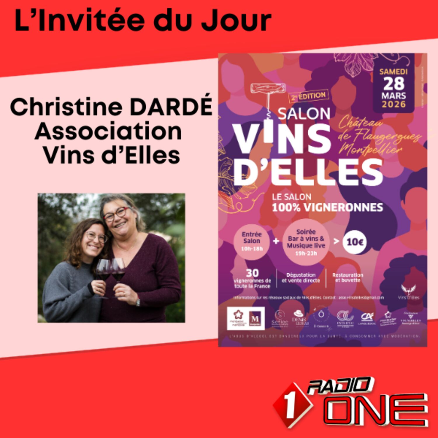 Christine Dardé: Le Salon VINS D'ELLES 2026