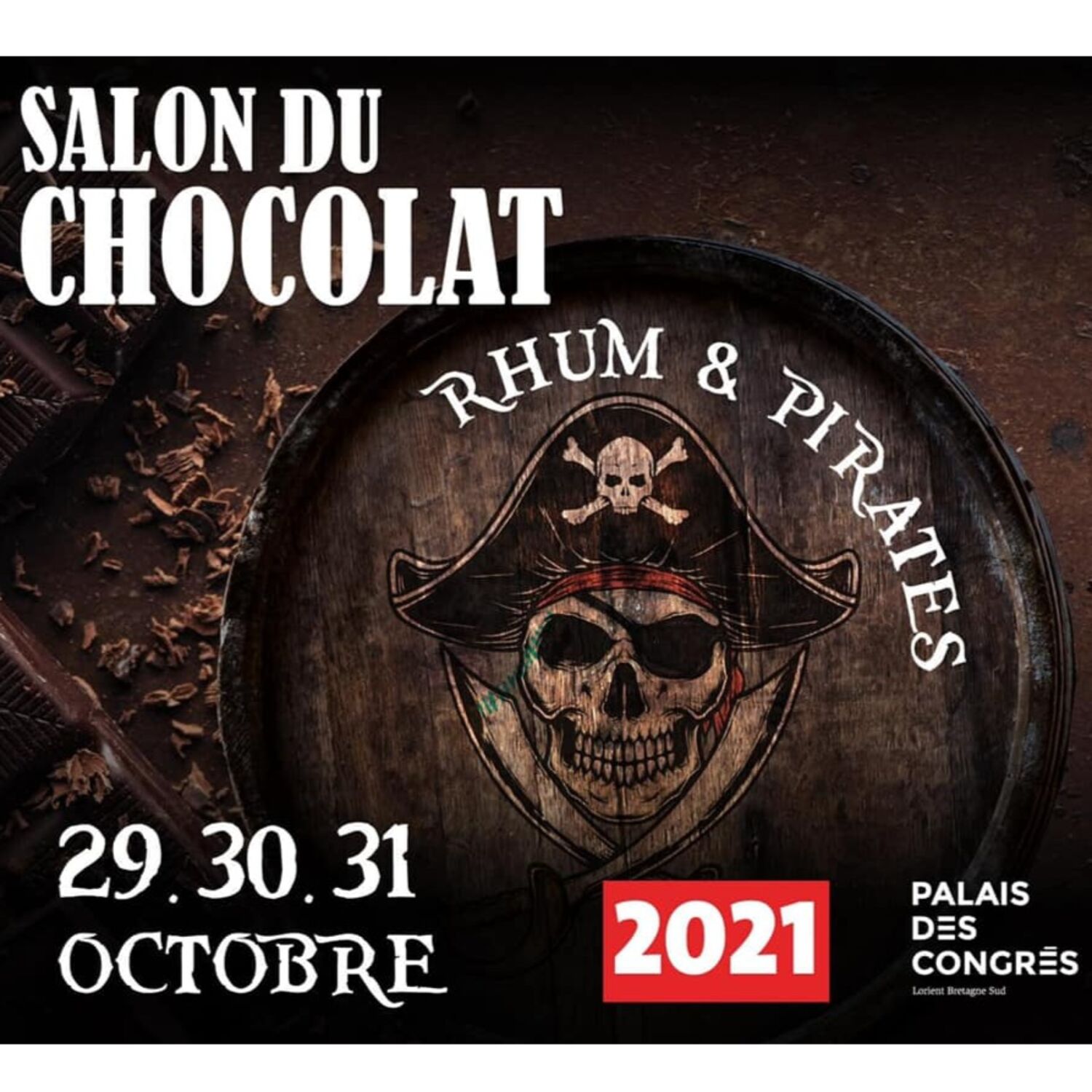 Salon du chocolat à Lorient du 29 au 31 octobre