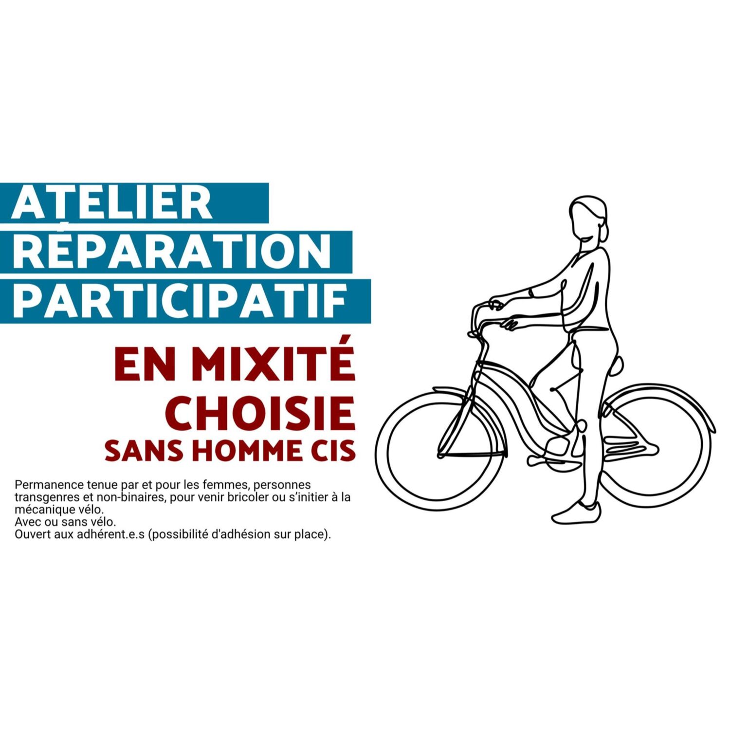 Le collectif Syklett de Lorient relance les ateliers de réparation participatif en mixité choisie