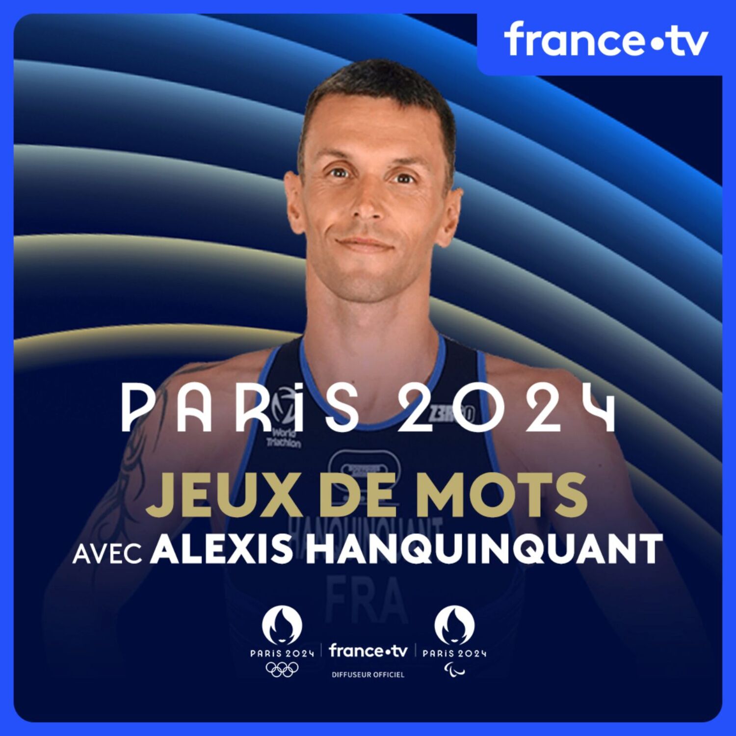 Alexis Hanquinquant, champion paralympique de triathlon Alexis Hanquinquant, champion paralympique de triathlon