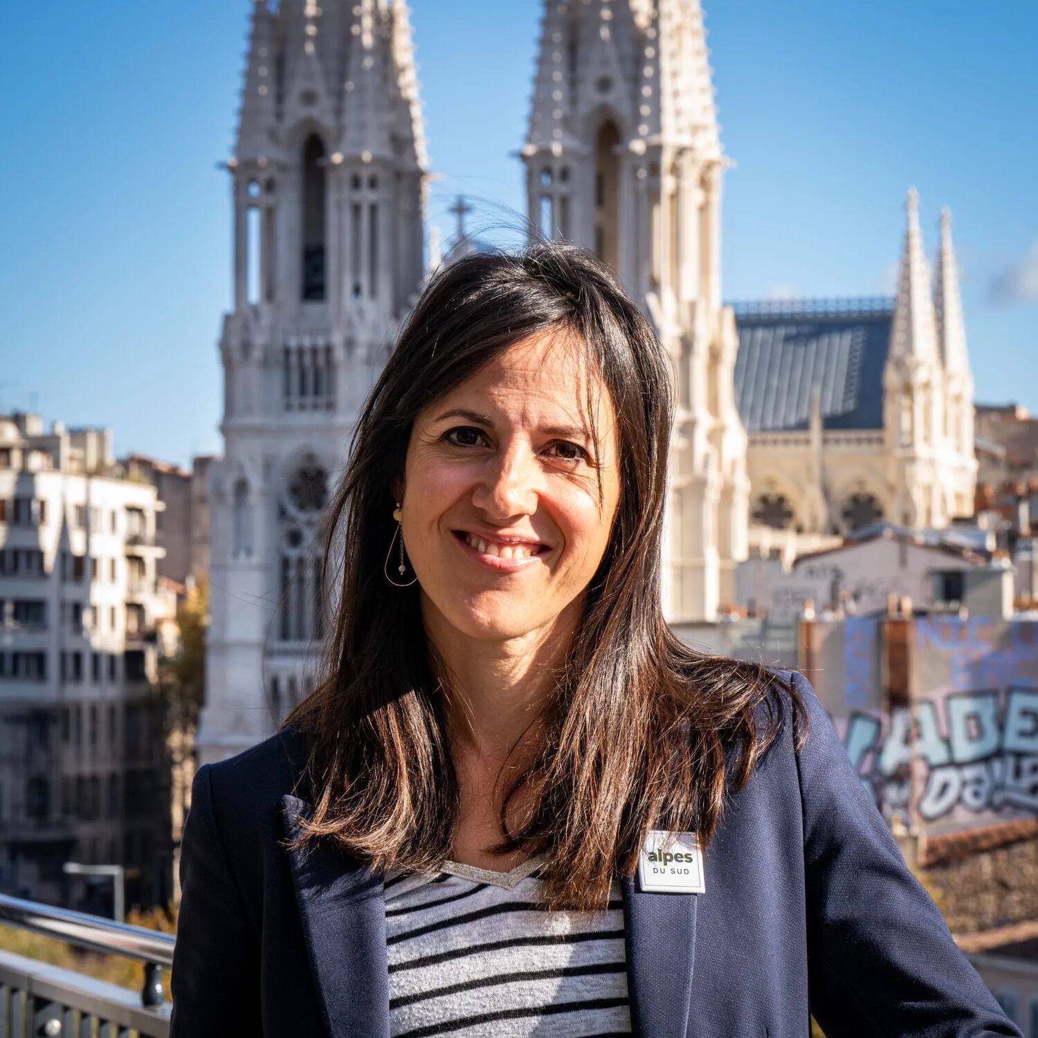 Star Sports avec Sophie Rey responsable de l'Agence Développement des Hautes Alpes