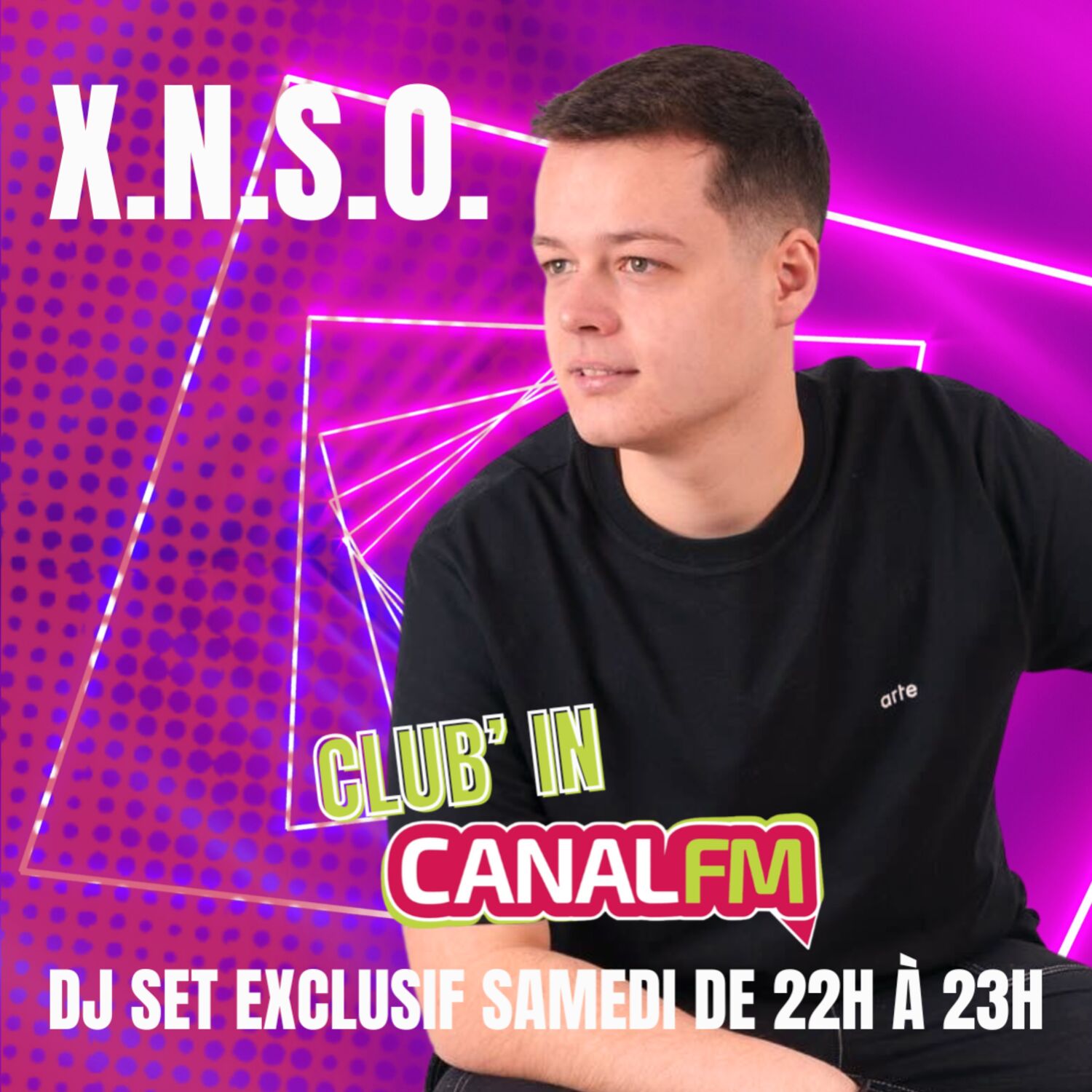 XNSO - 15.03..2025 - CLUB'IN CANAL FM 22H 23H