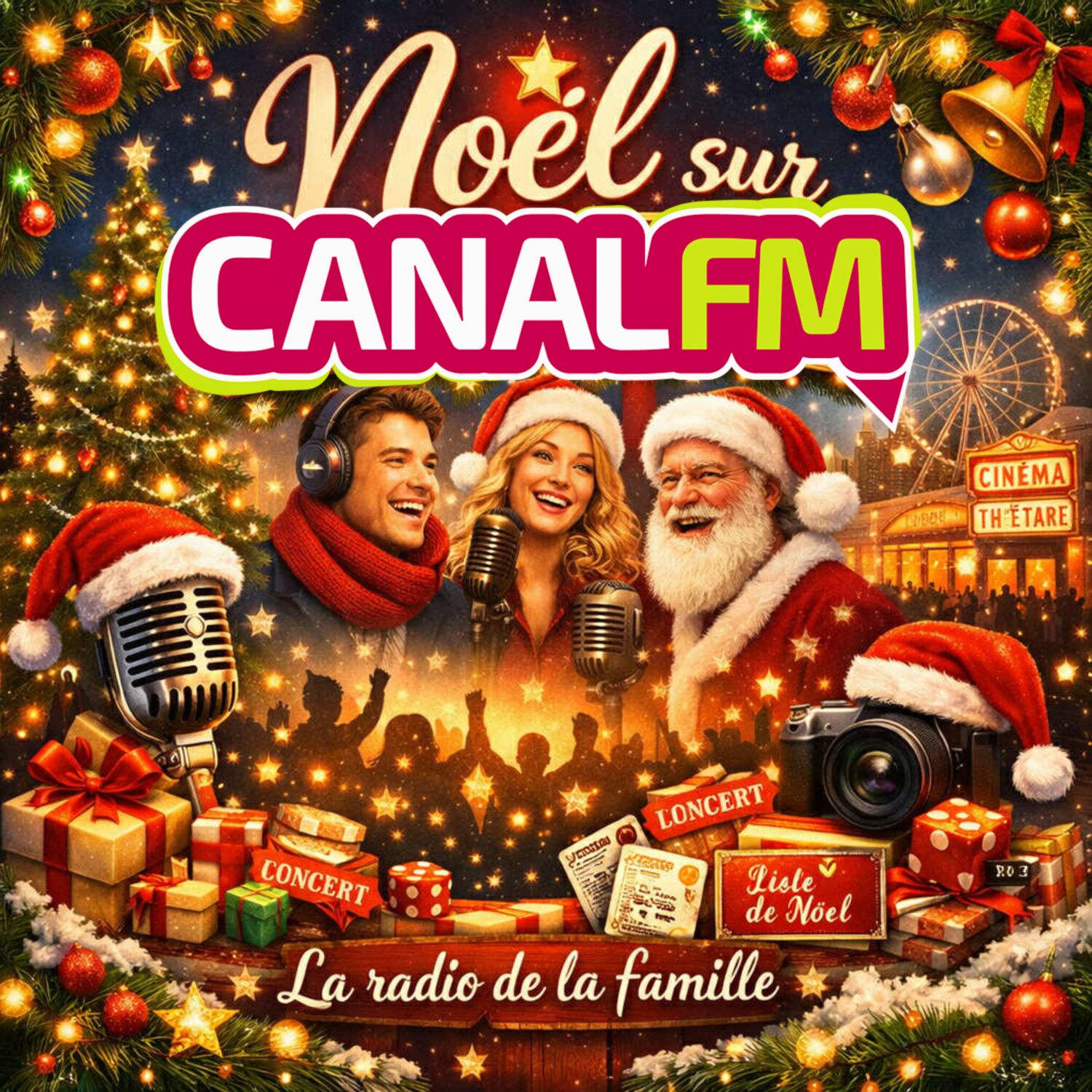 C'est Noël sur Canal FM, remix by Nexxyo