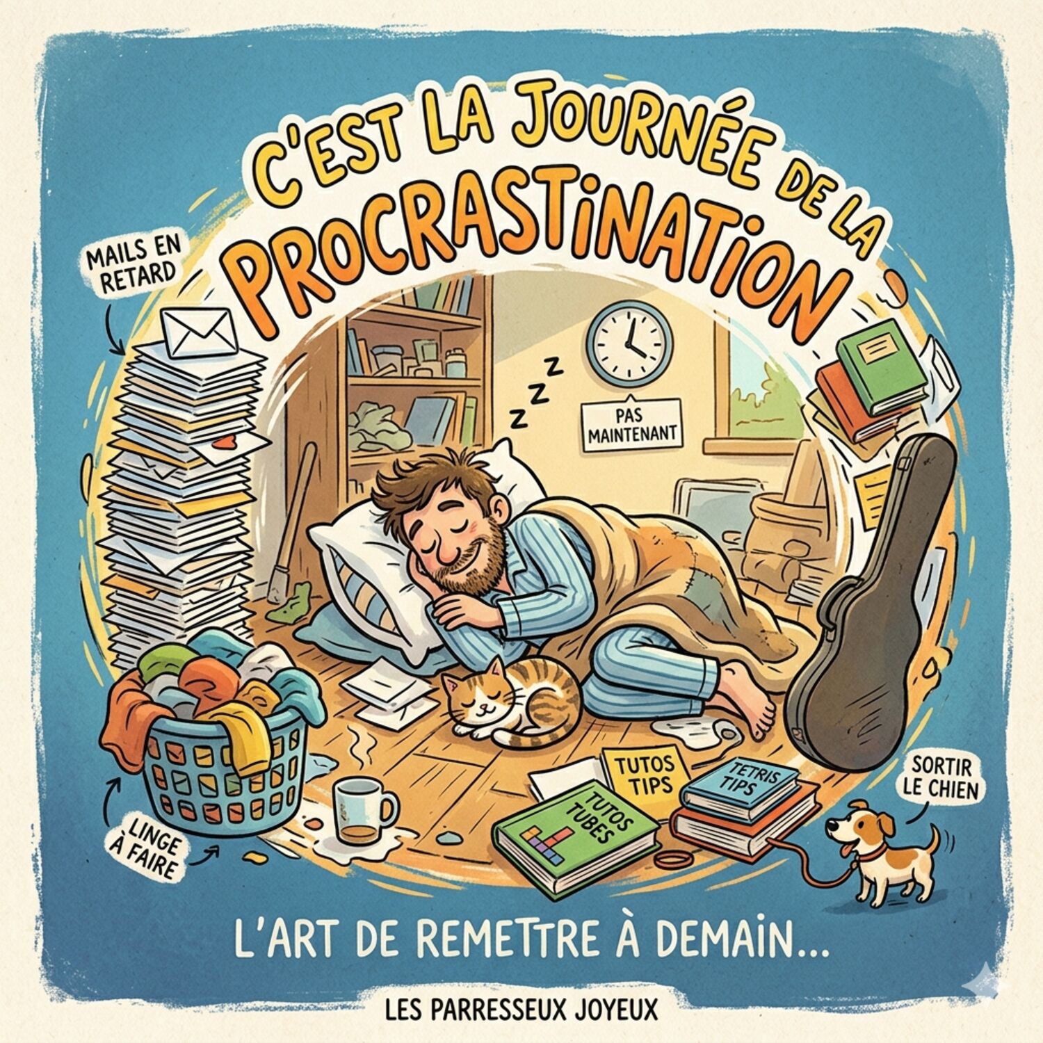Le 25 mai 2026,  L'Art de Procrastiner