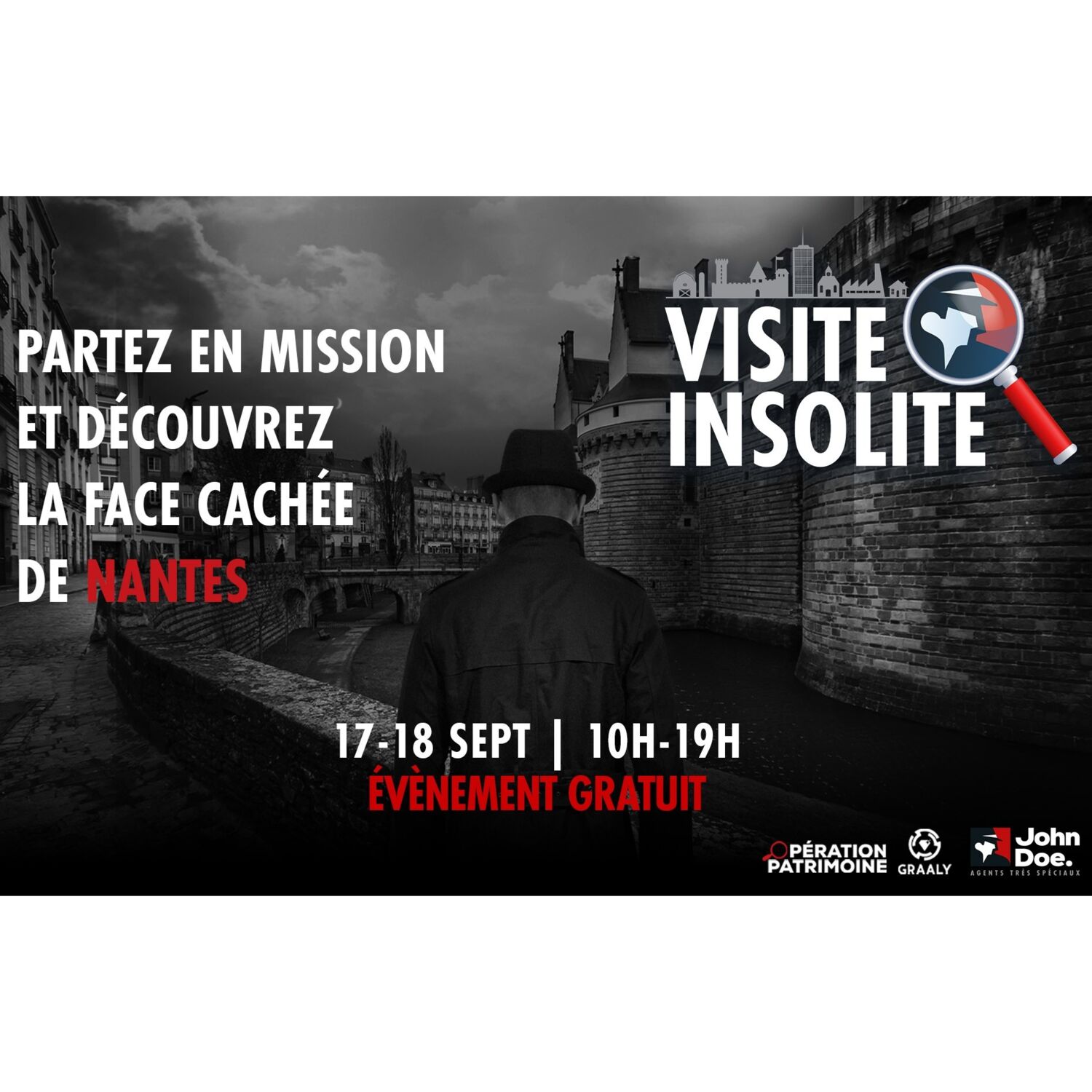 Journées Du Patrimoine : Escape Game gratuit dans les rues de Nantes