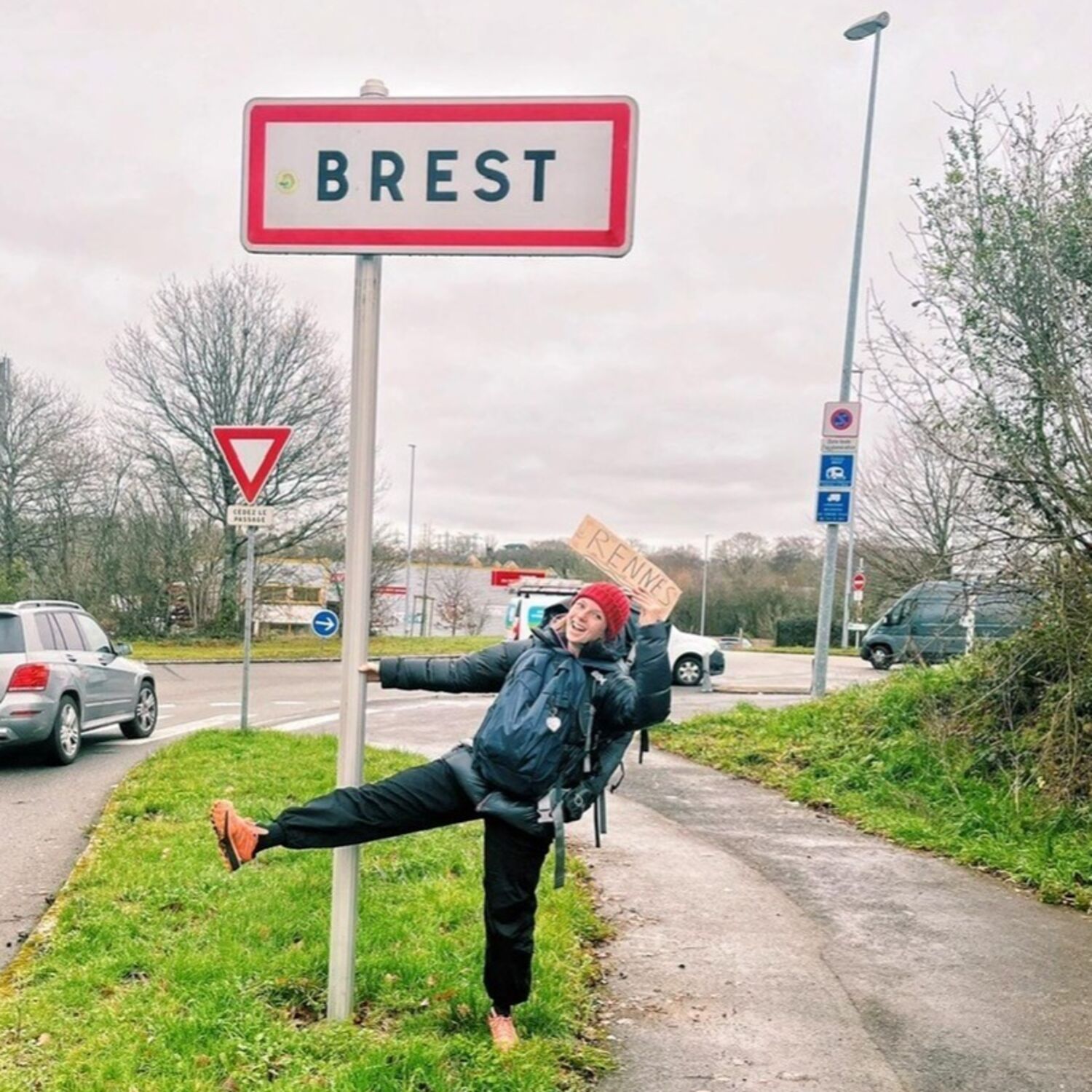 La brestoise Juliette Hamon a entrepris un tour du monde en auto-stop, depuis un an