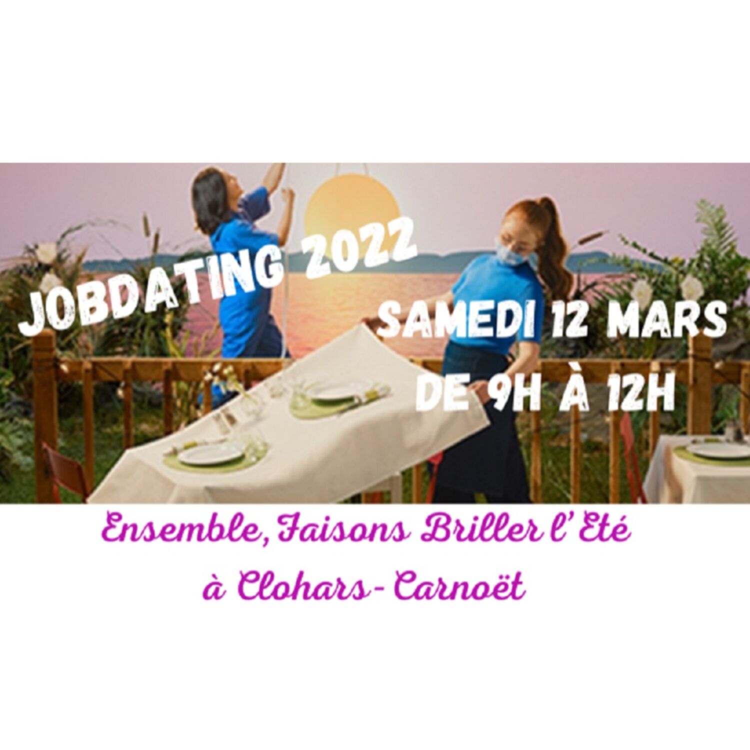 Job dating à Clohars Carnoët le 12 mars