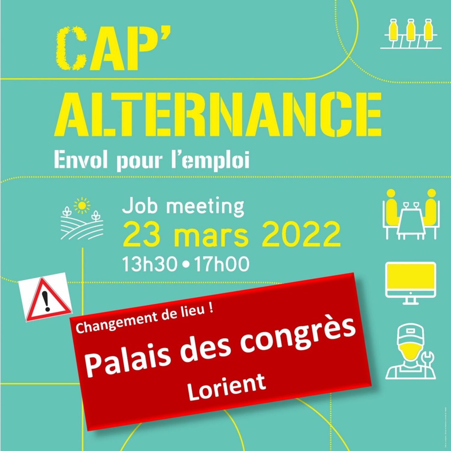 Forum Cap'Alternance à Lorient le 23 mars