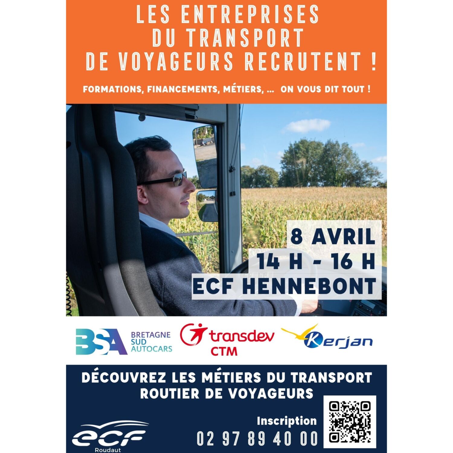 Rencontrez des entreprises du transport de voyageurs le 8 avril à Hennebont