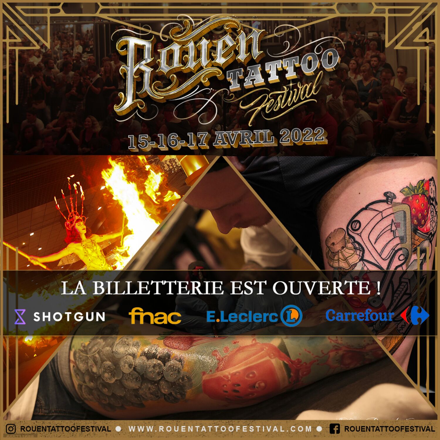 Événement : première édition du Rouen Tattoo