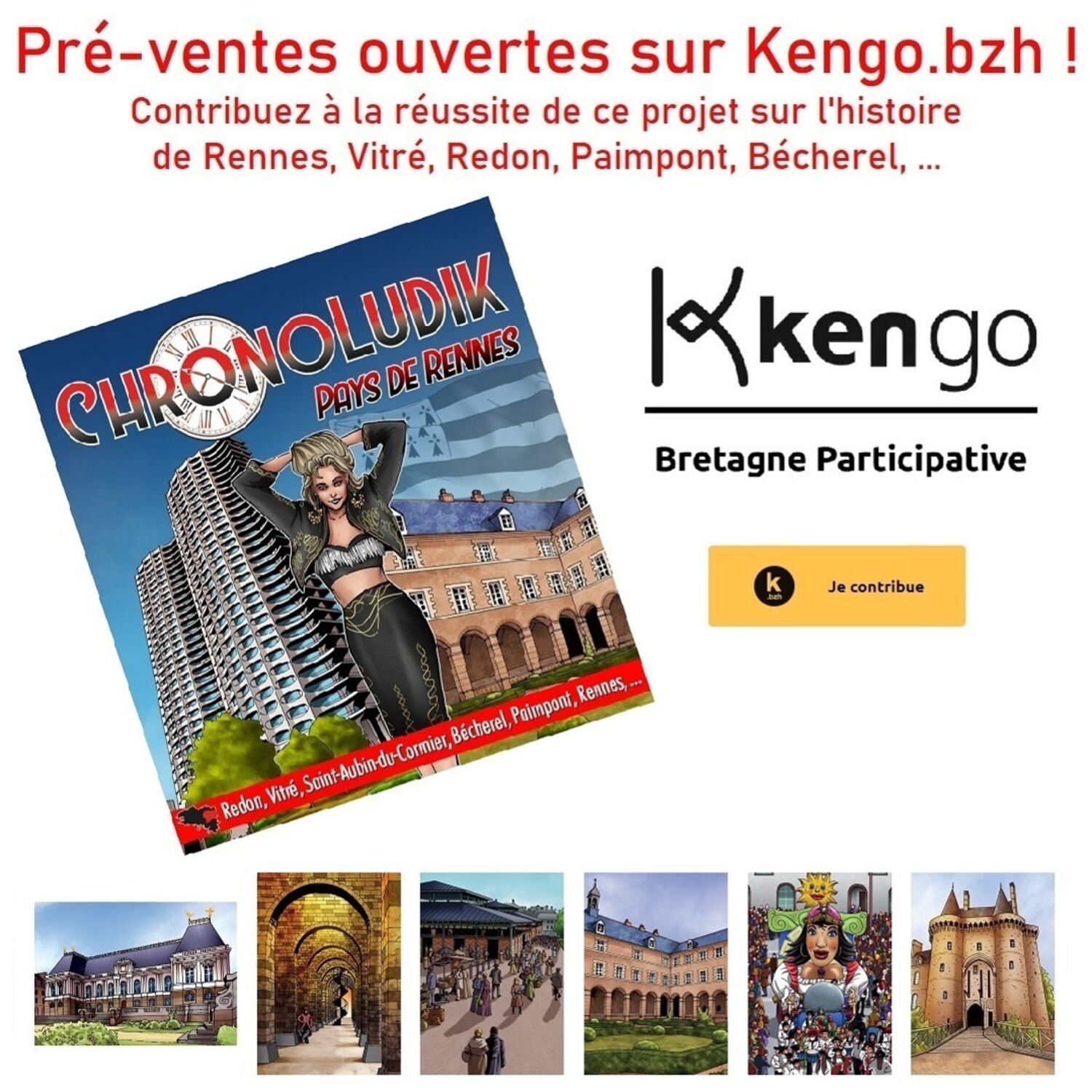 Chronoludik Pays de Rennes : un jeu pour découvrir l'histoire en...