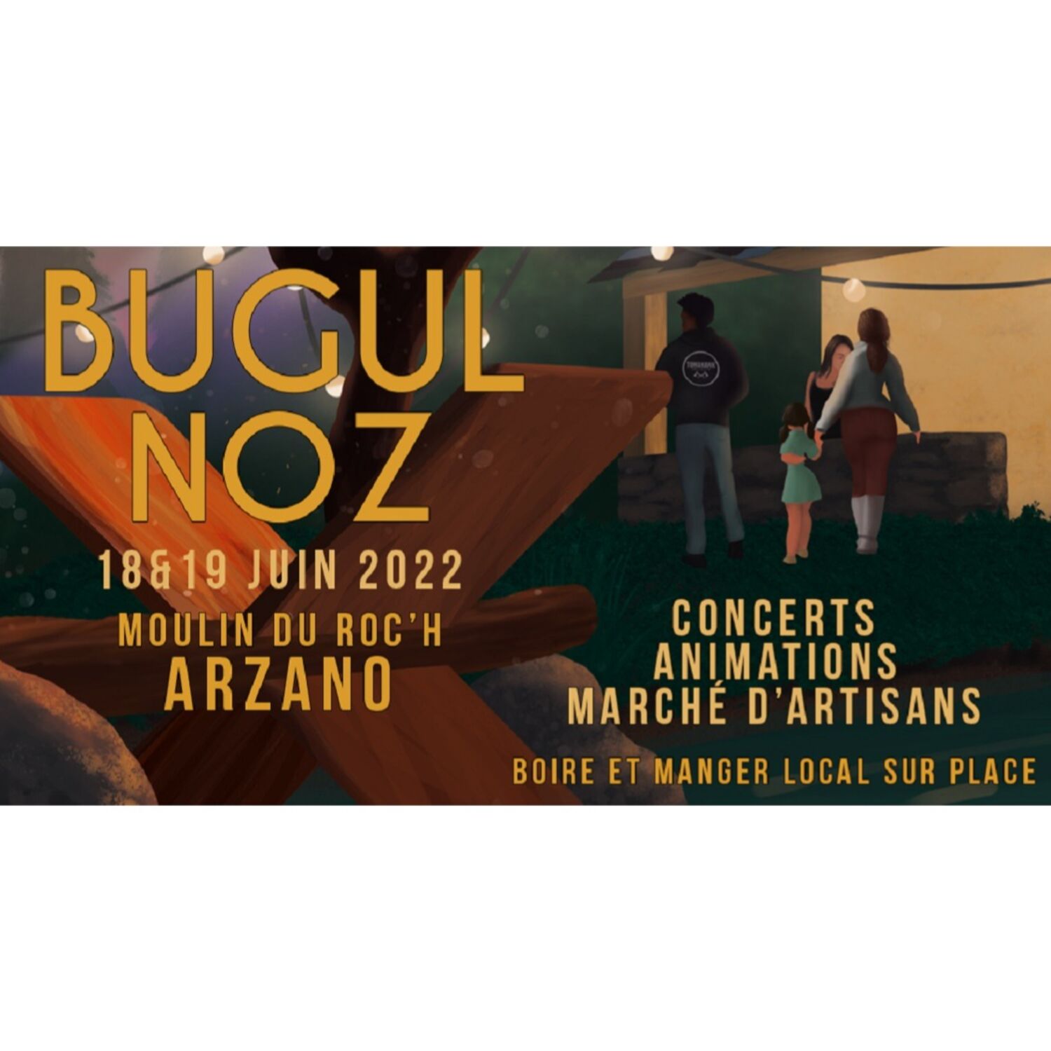 Festival Bugul Noz à Arzano les 18 et 19 juin
