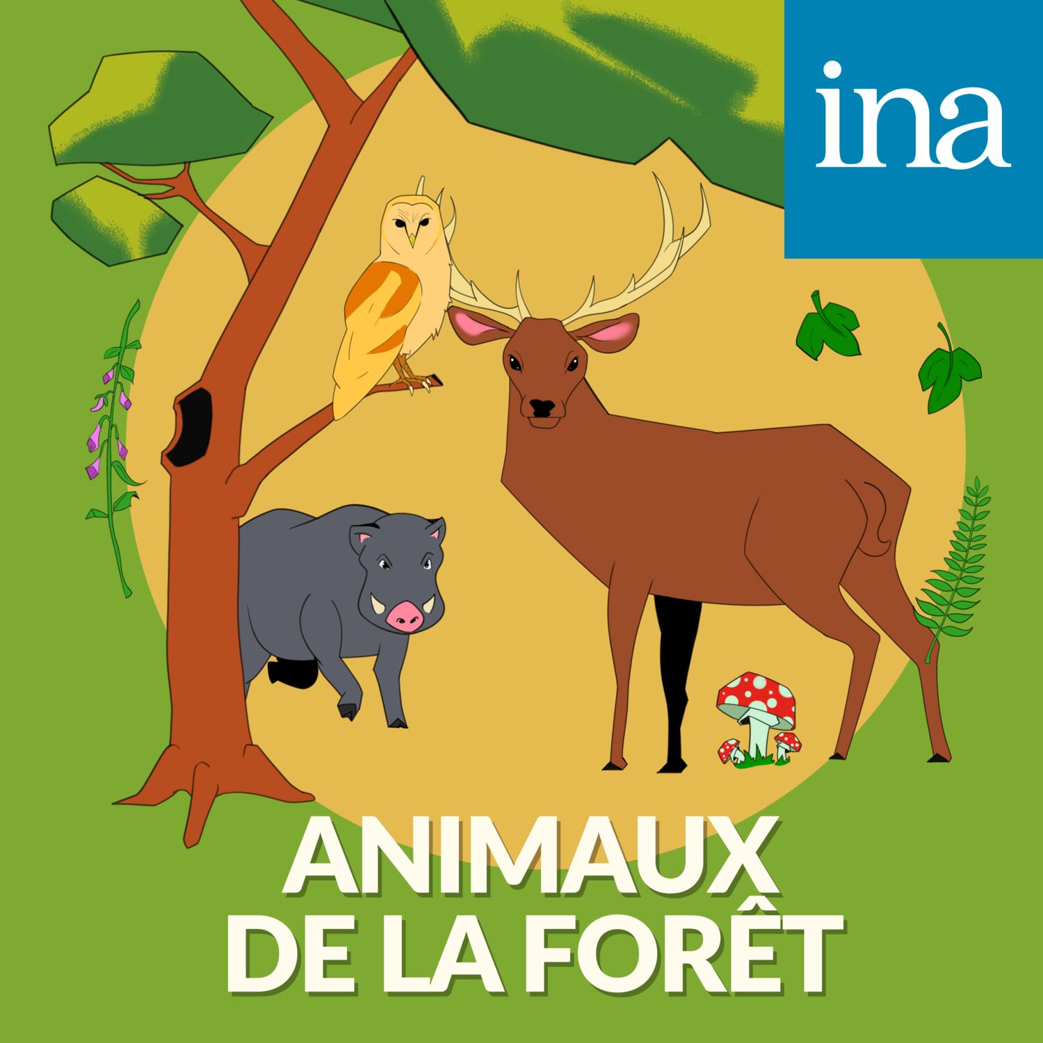 [Les Animaux de la forêt] Le sanglier, roi des bois