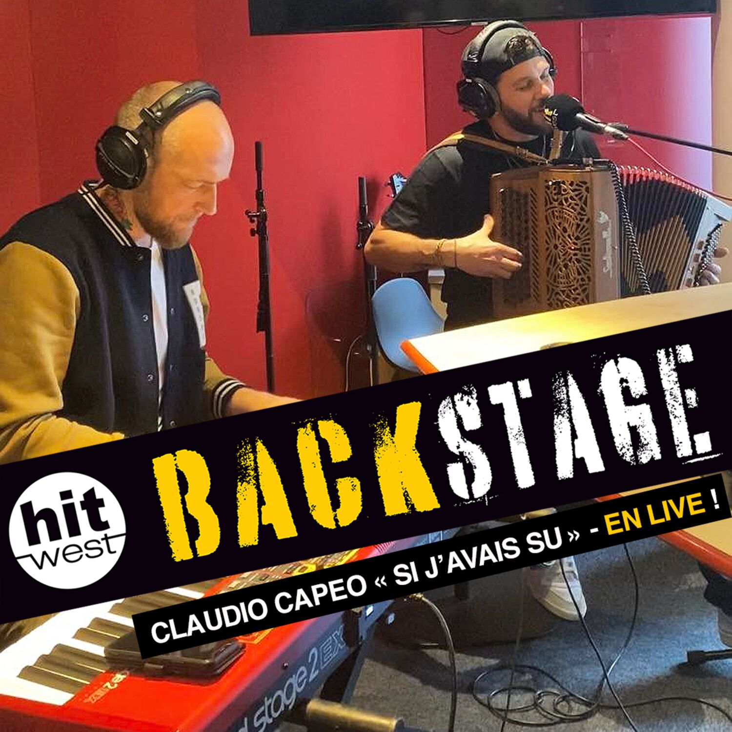 Claudio Capéo reprend "Si j'avais su"  dans Backstage !