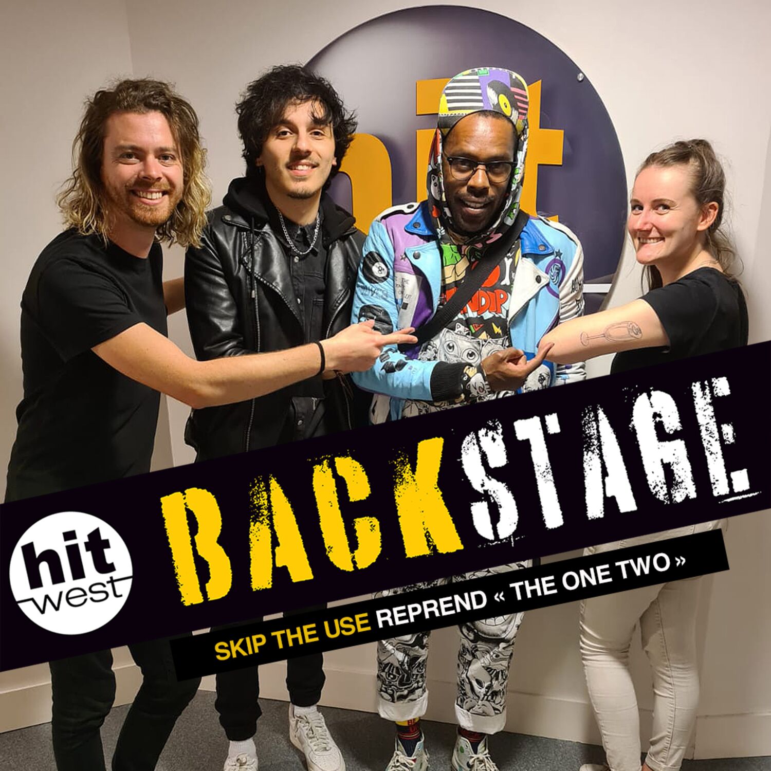 Skip The Use reprend " The One Two " dans Backstage