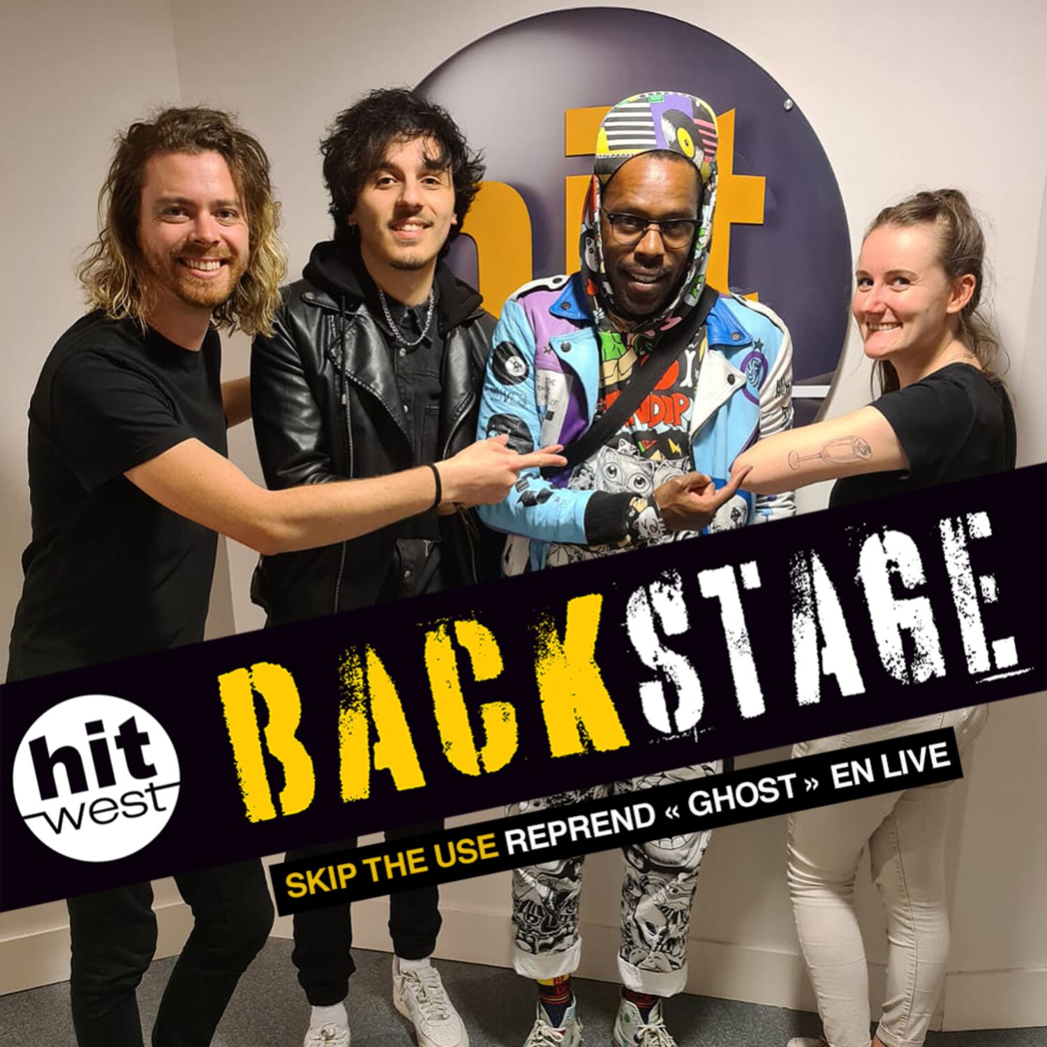 Skip The Use reprend " Ghost " dans Backstage