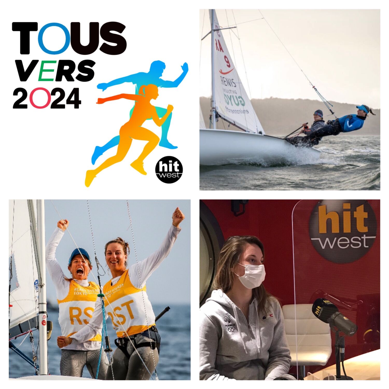 Aloïse Retornaz (Voile 4-70) : objectif Paris 2024 pour la Brestoise, médaille de bronze à Tokyo !