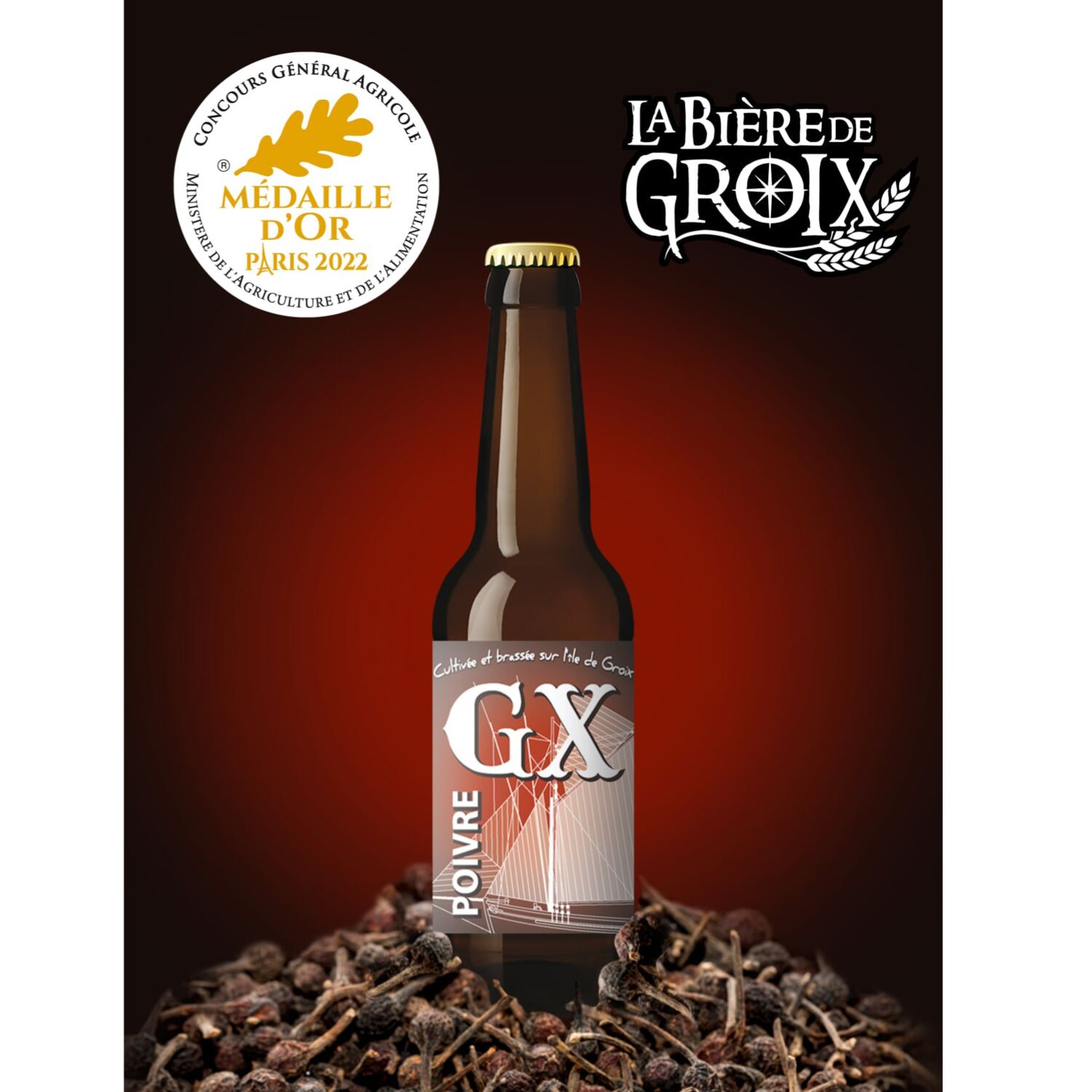 La bière de Groix décroche une médaille d'or au concours Général...