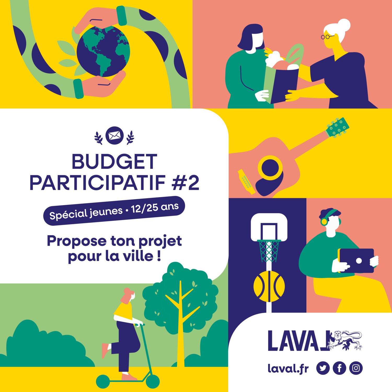 Lancement du Budget Participatif Jeunes à Laval