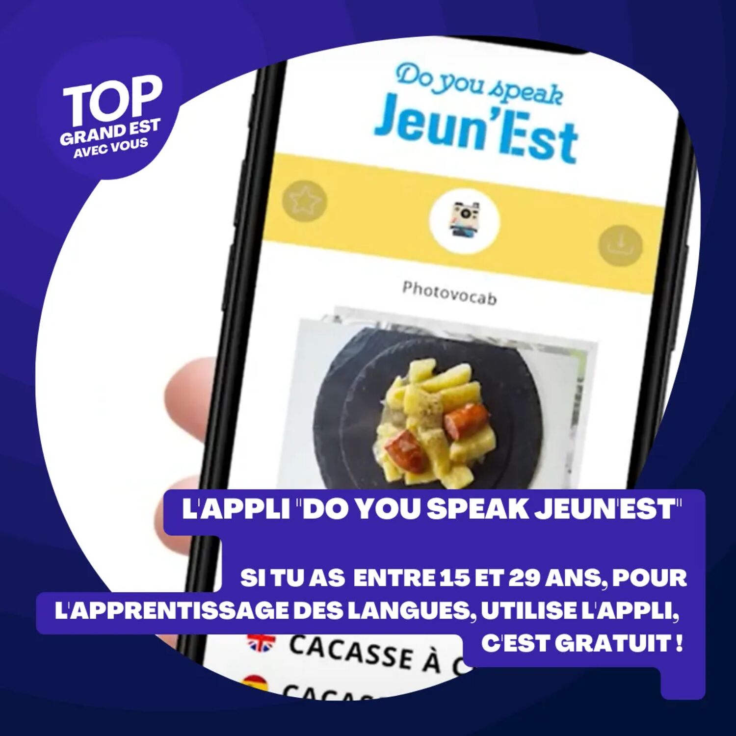 La plateforme linguistique Do You Speak Jeun'Est