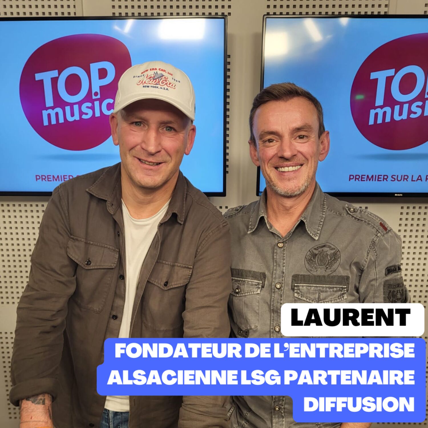 Laurent fondateur de l'entreprise alsacienne, LSG partenaire diffusion