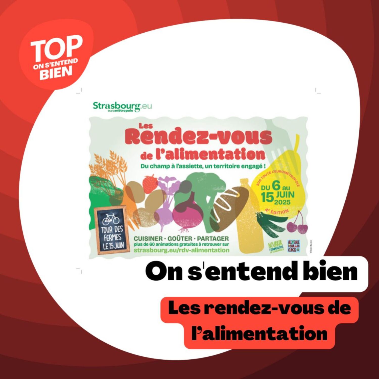 On s'entend bien - Les Rendez vous de l'alimentation