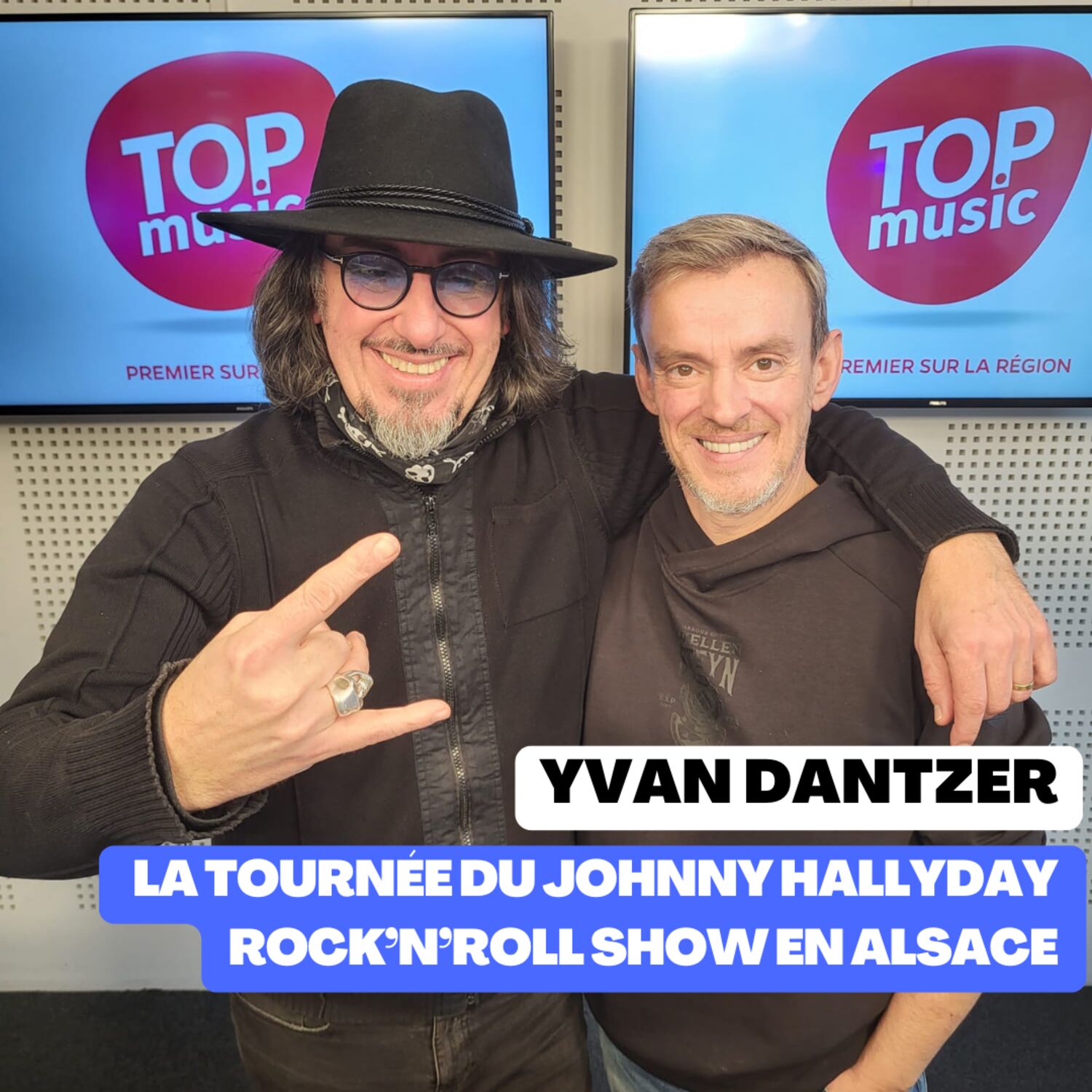 Yvan Dantzer, la tournée du Johnny Hallyday Rock'n'roll show en Alsace
