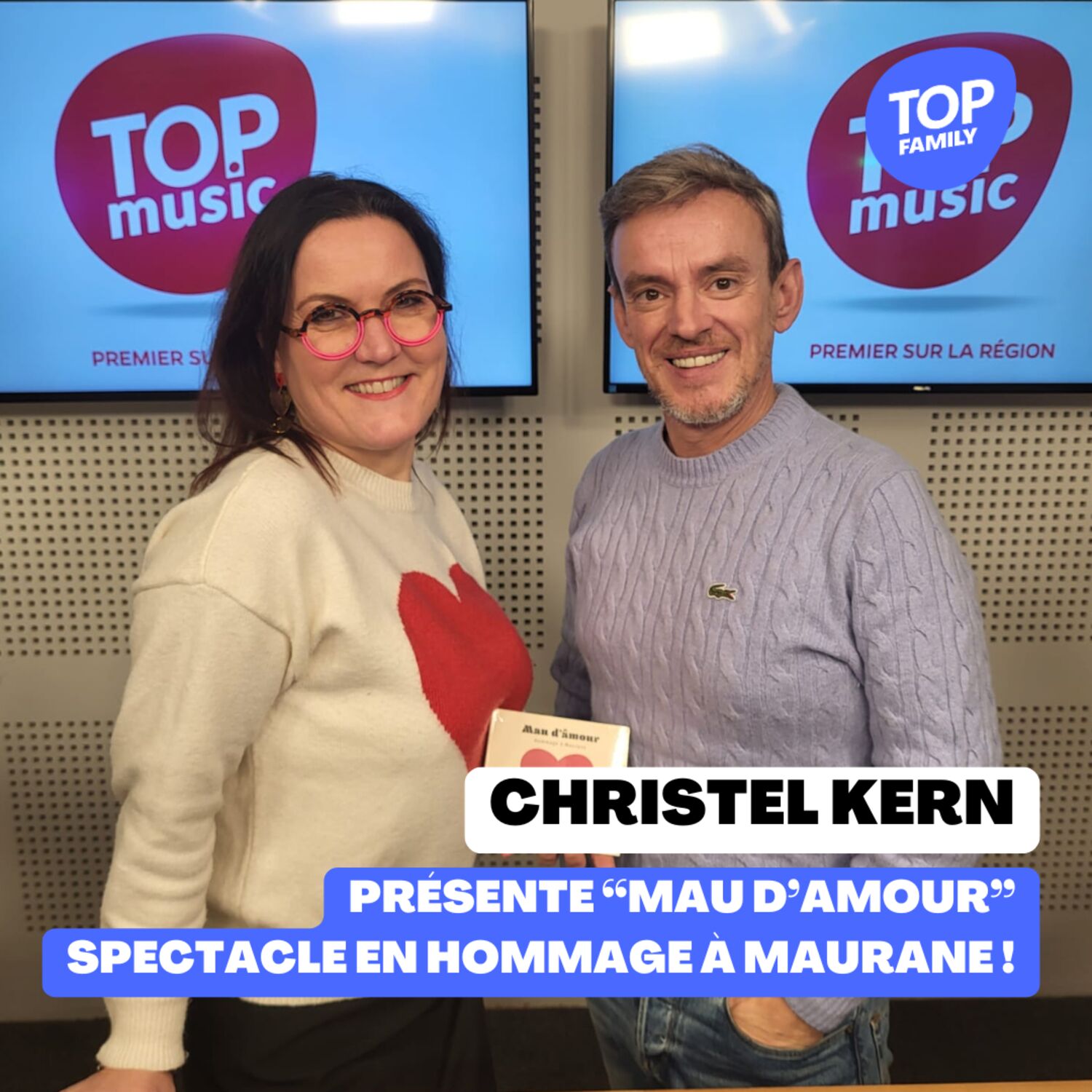 Christel Kern présente "Mau d'Amour" un spectacle en hommage à...