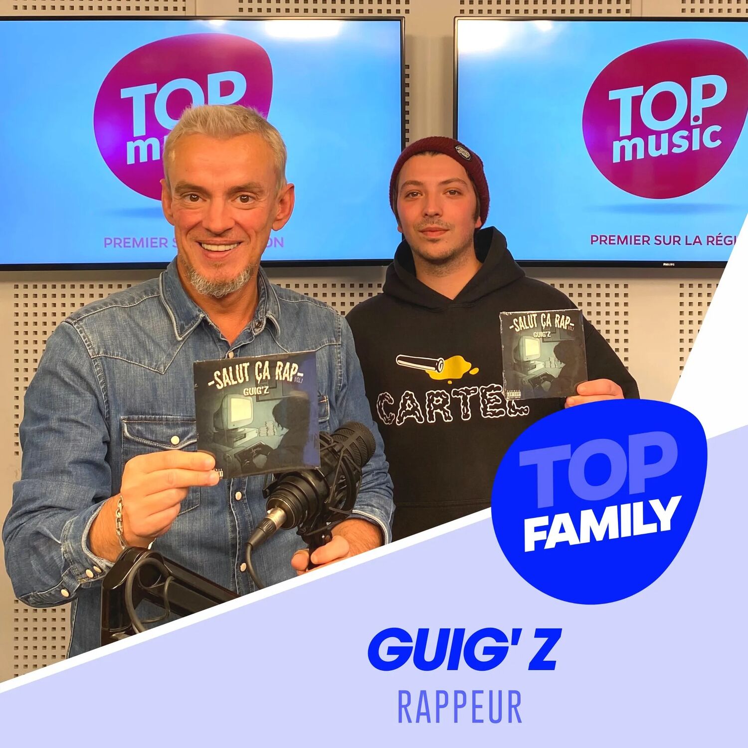 Top Family - Guig'z, un nouveau rappeur dans la région