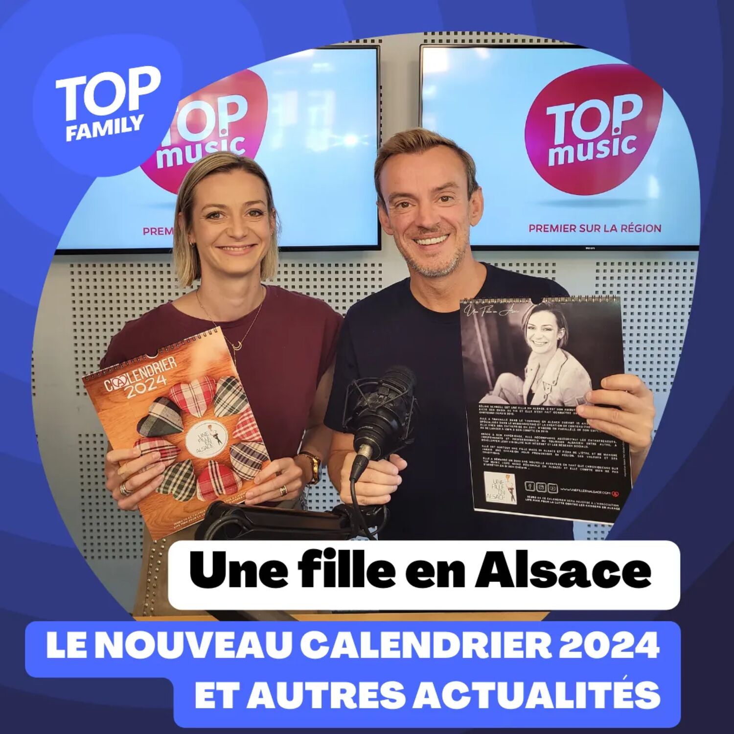 Top Family - Le nouveau calendrier 2024 de Céline, Une fille en Alsace